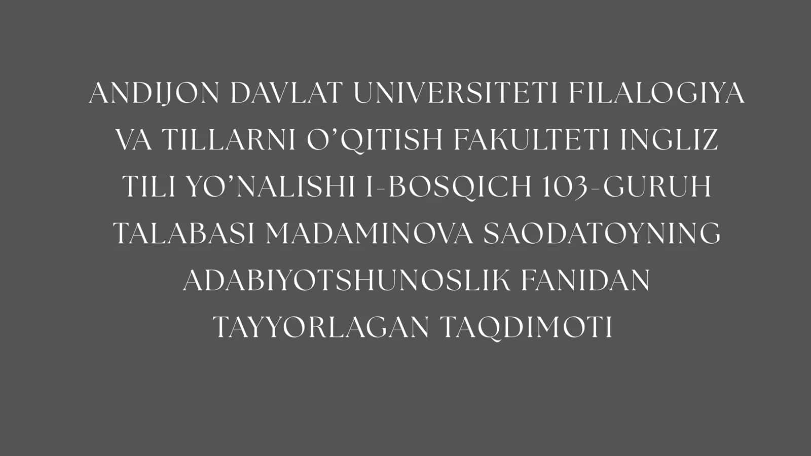 “UCH ILDIZ” romani badiiy tahlili 1