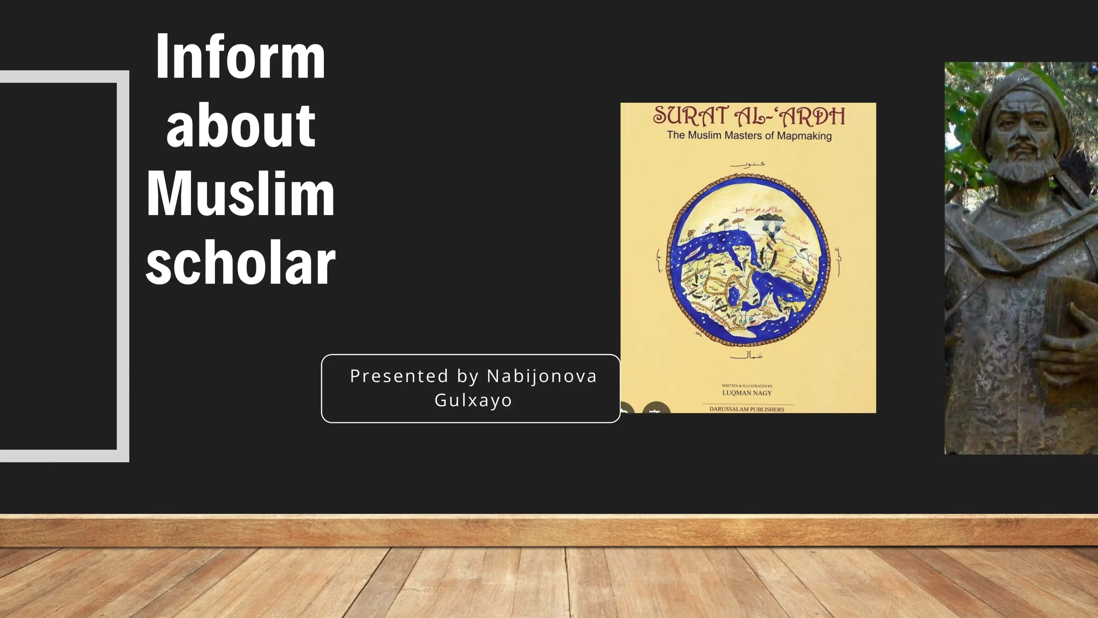 Presentation about Muslim scholar 1