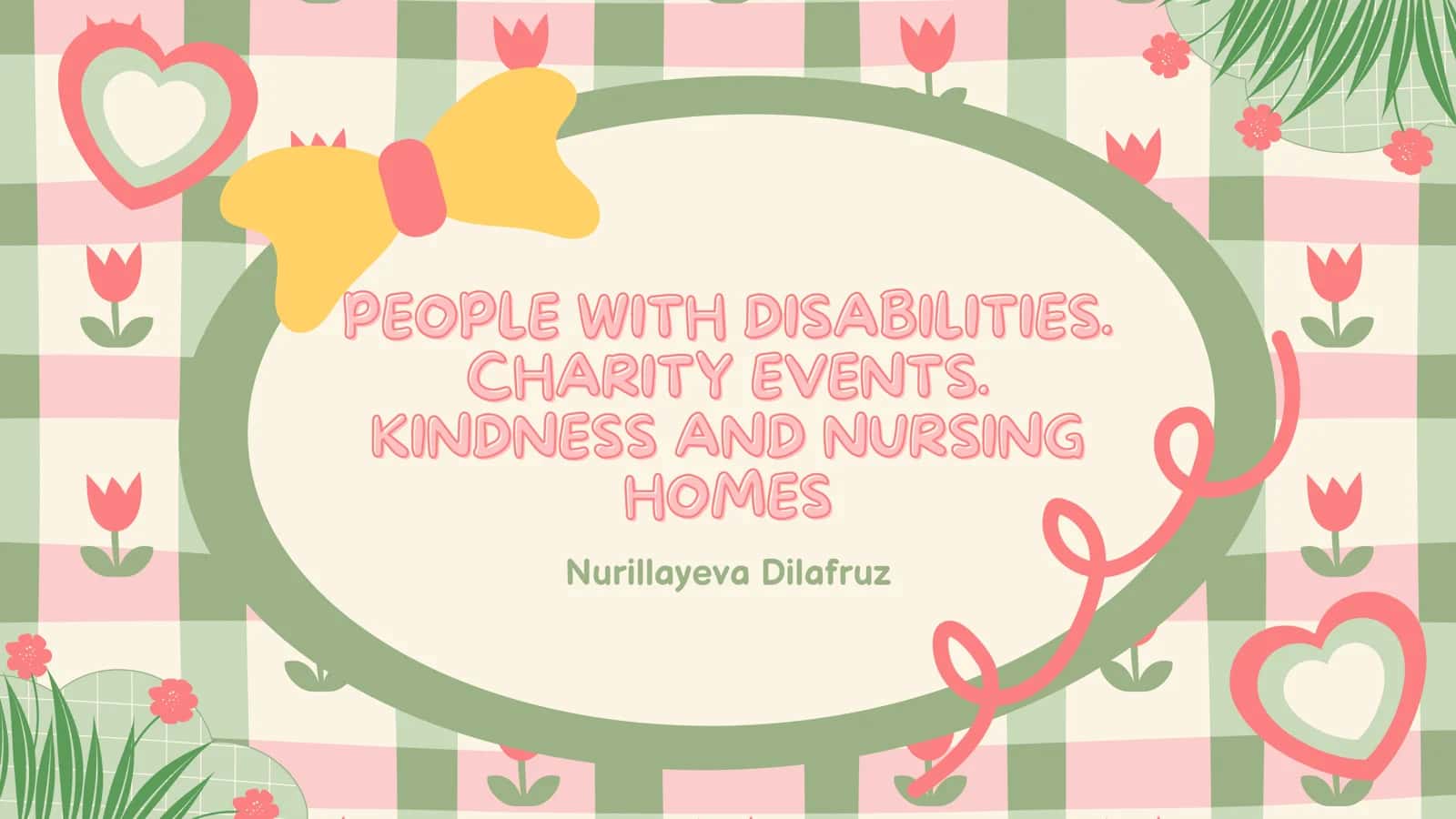PEOPLE WITH DISABILITIES 1