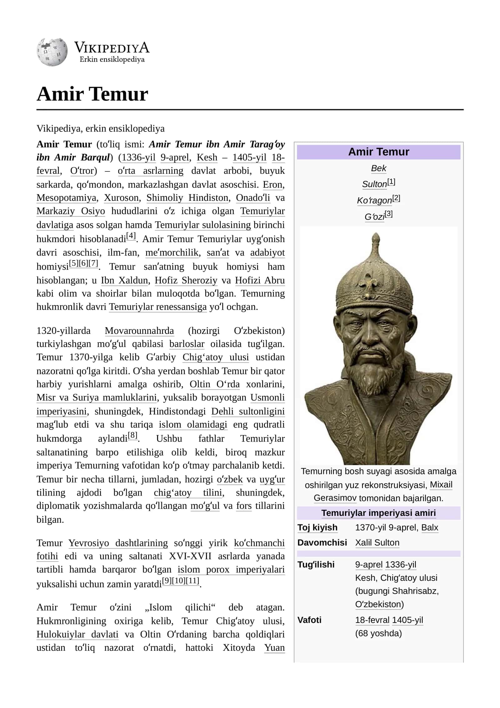 Amir Temur 1