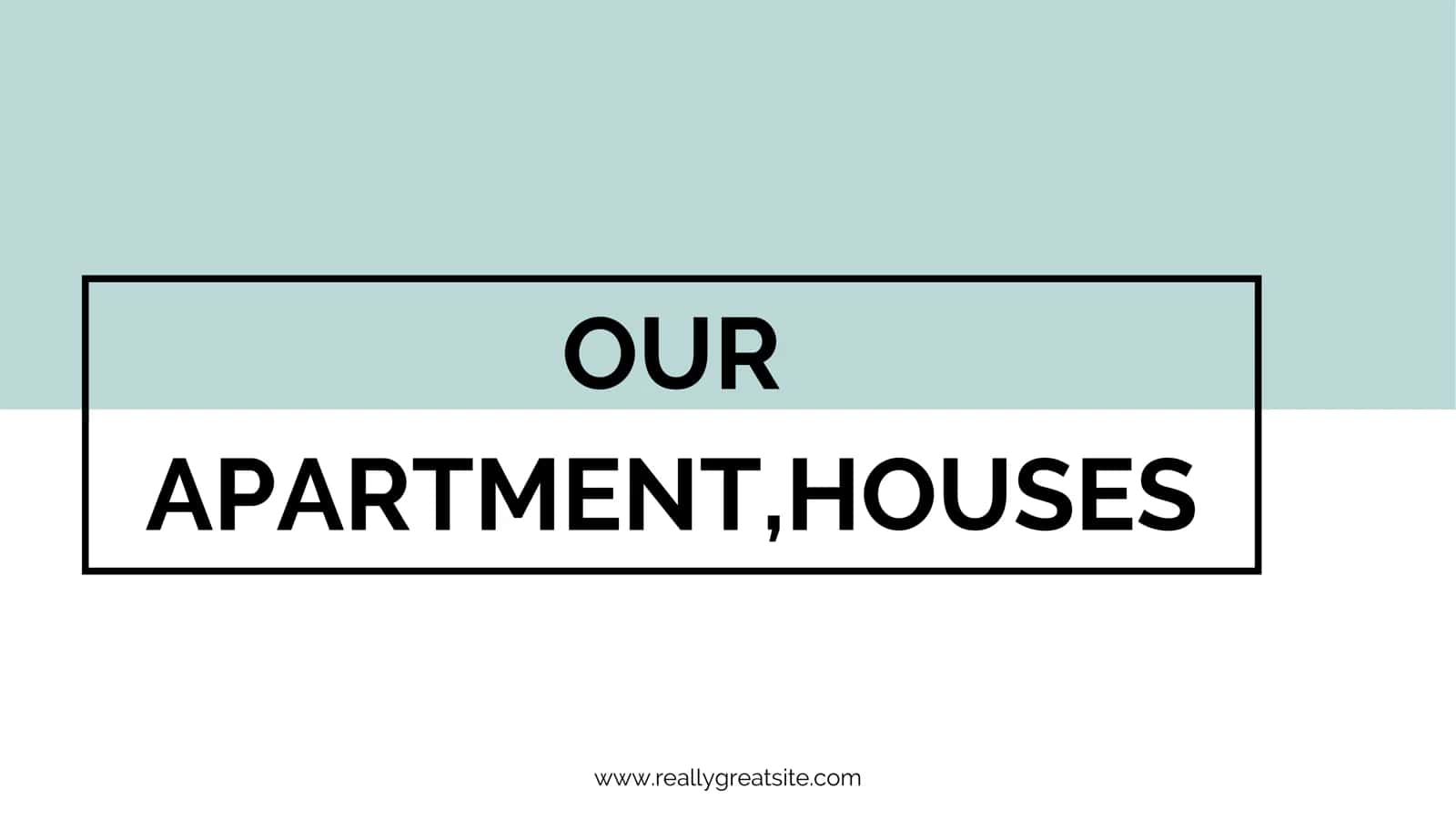 Apartment 1