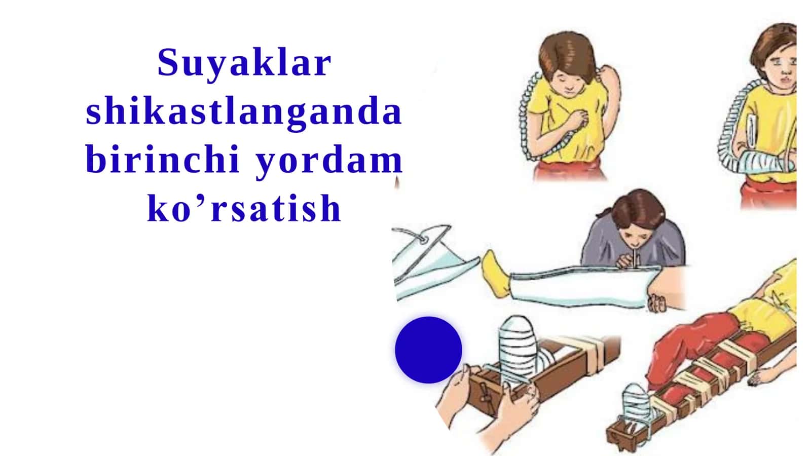 Suyaklar shikastlanganda birinchi yordam ko’rsatish 1