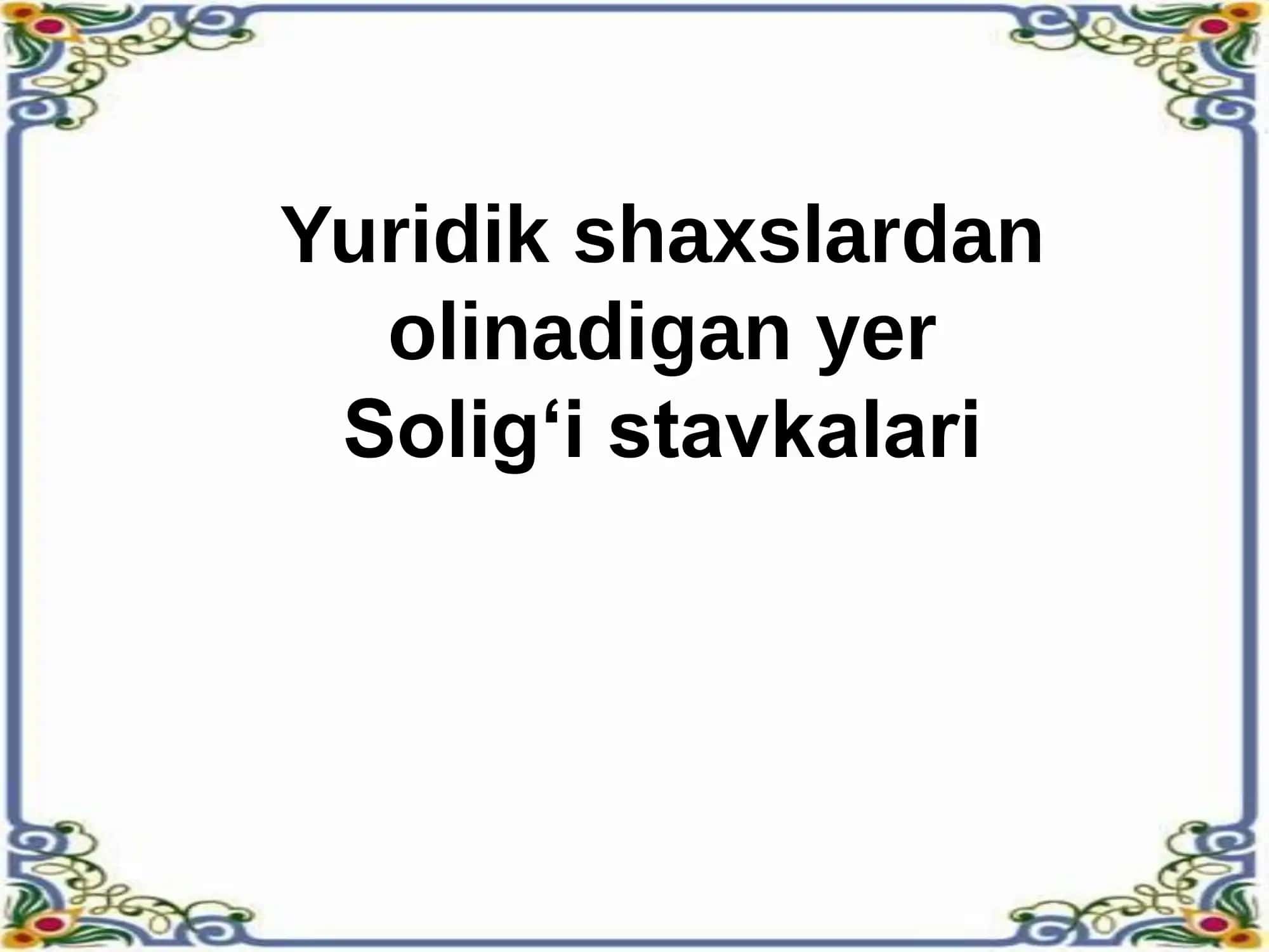 Yer soligi 1