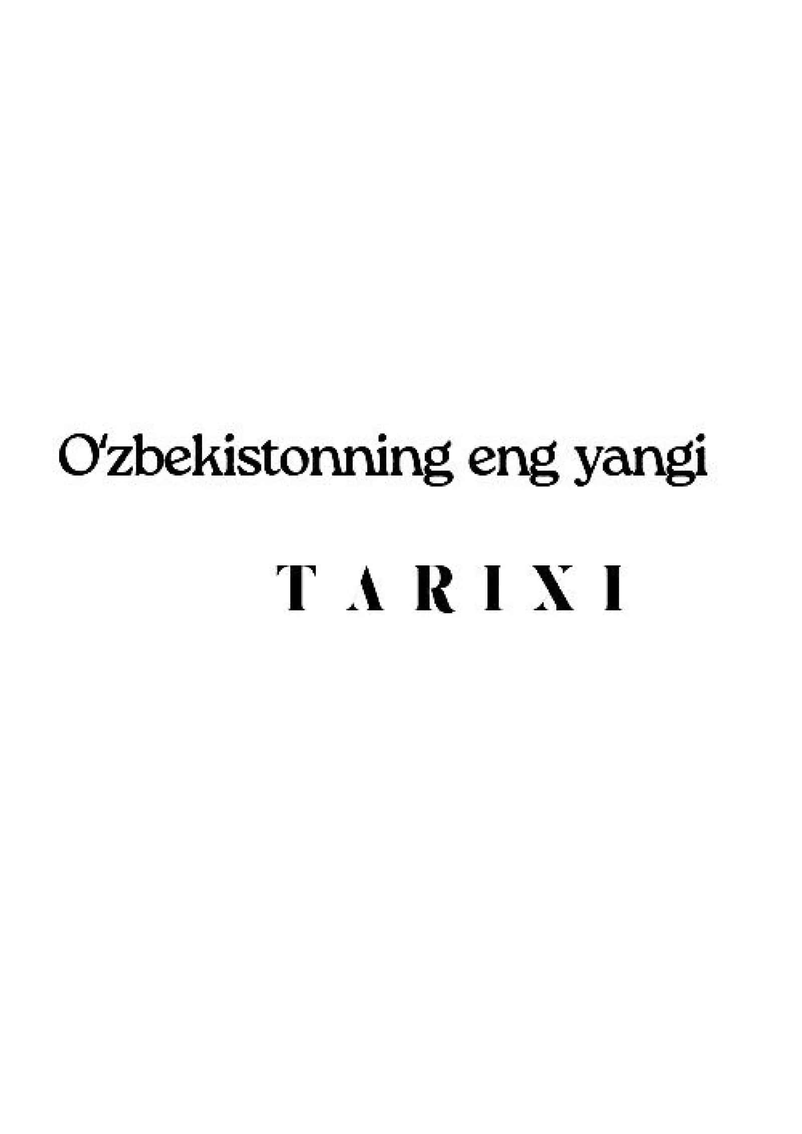Oʻzbekiston tarixidan slayd 1