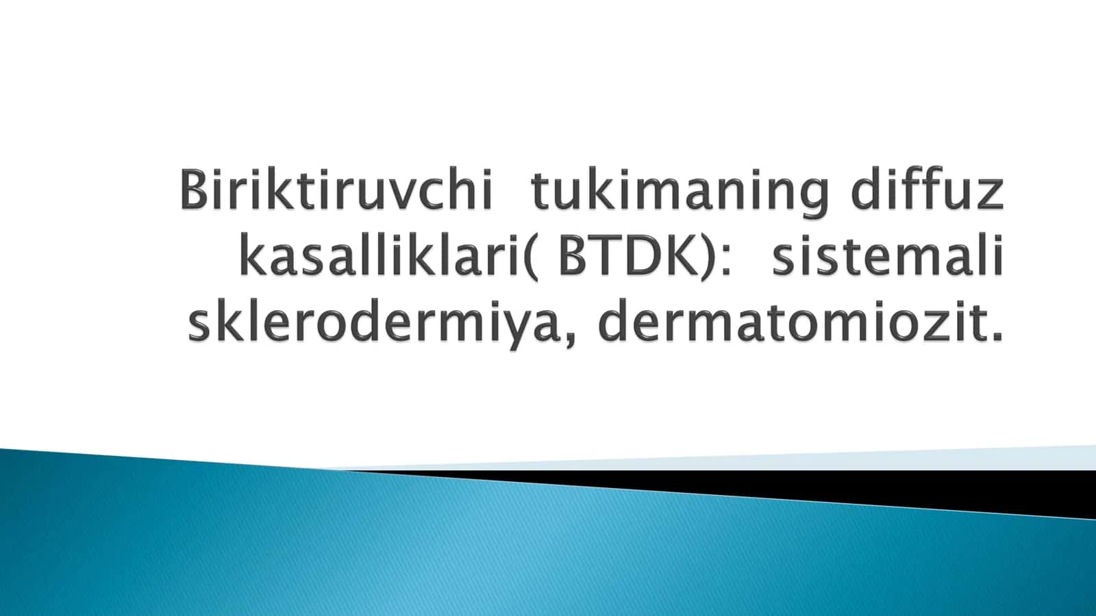 Sistemali Siklerodermiya Dermatomiazit 1