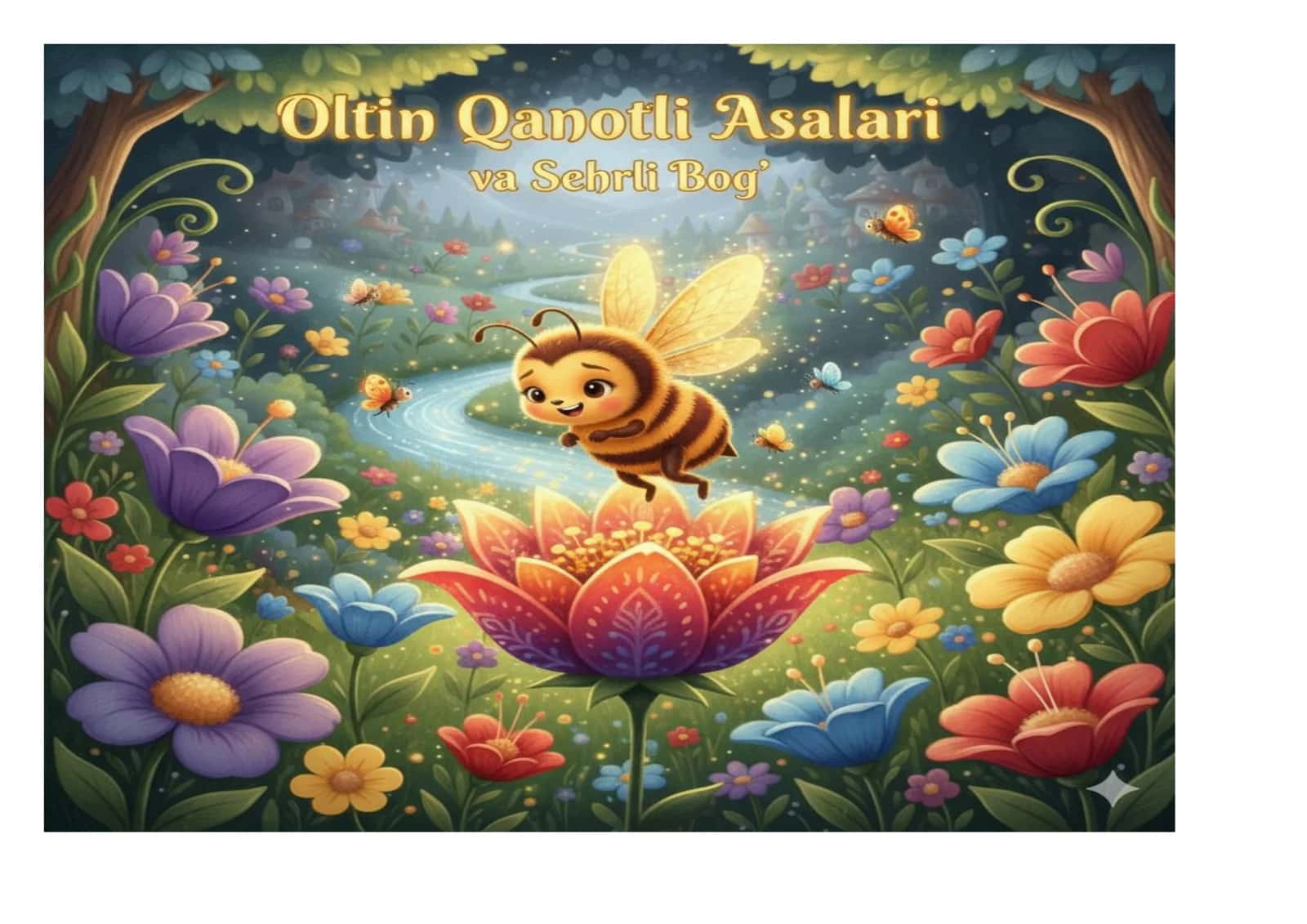 Oltin qanotli asalari va Sehrli bog 1