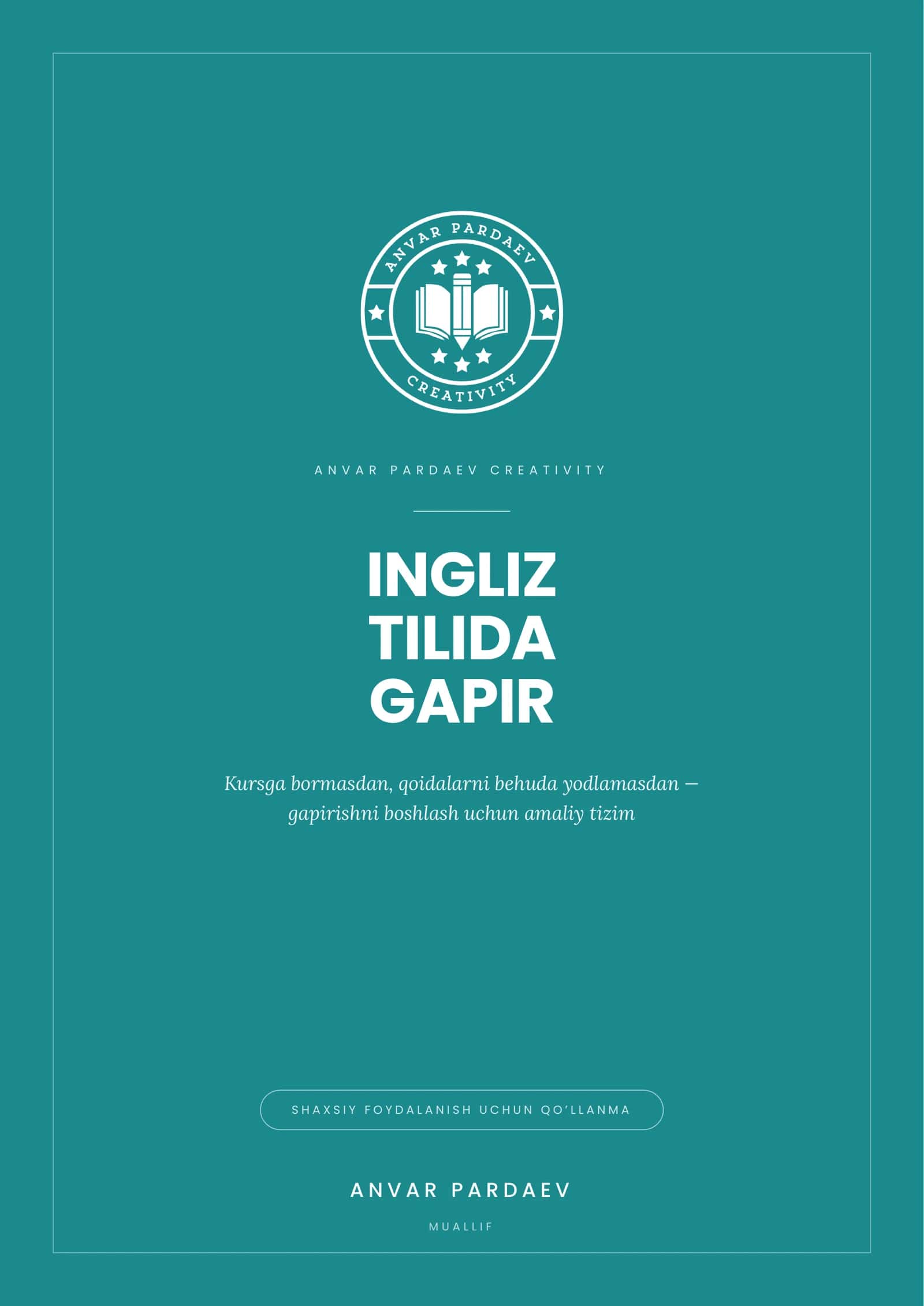 Ingliz tilida gapir — B1 dan B2 gacha amaliy qo'llanma | 106 bet, mashqlar va javoblari bilan 1