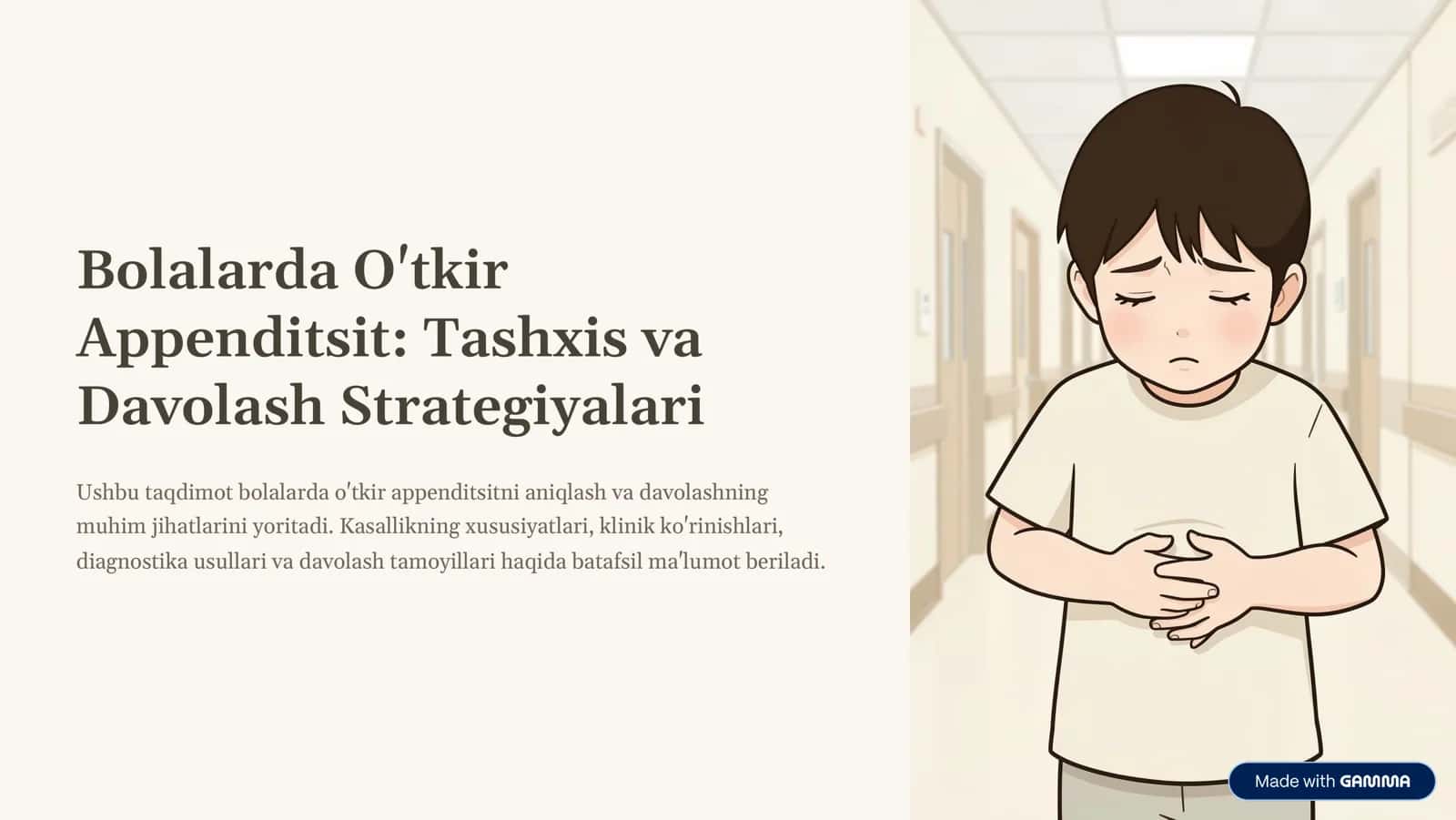 Bollarda o‘tkir apendetsit 1