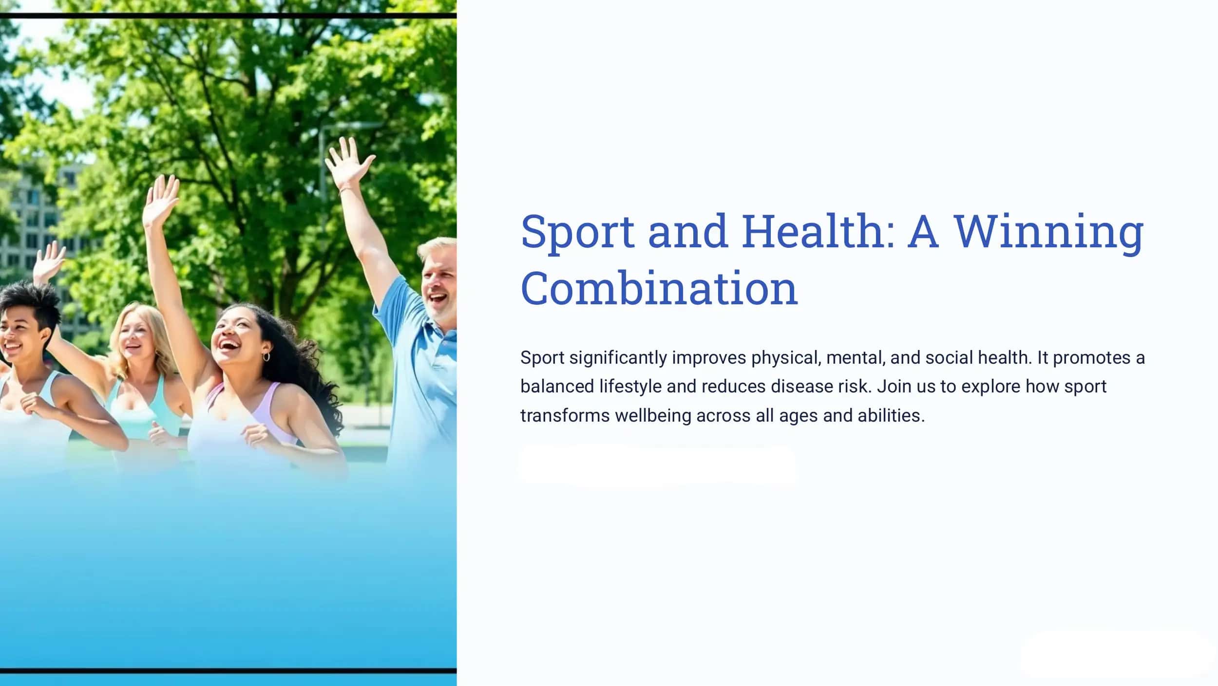 Sport and Health 1