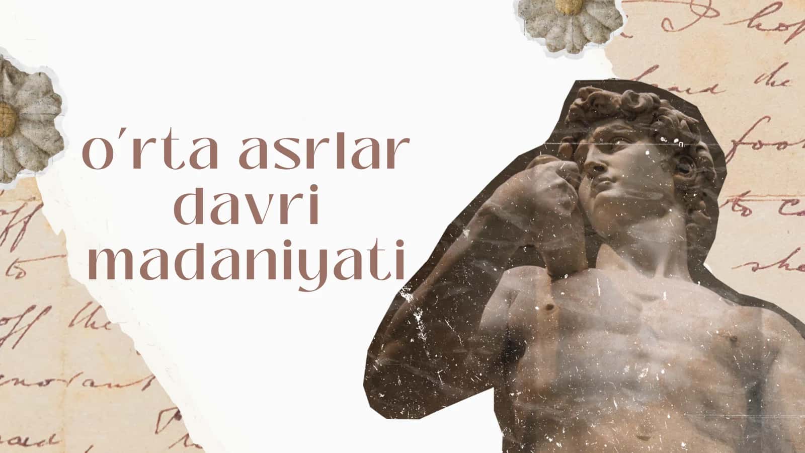 o’rta asrlar davri madaniyati 1
