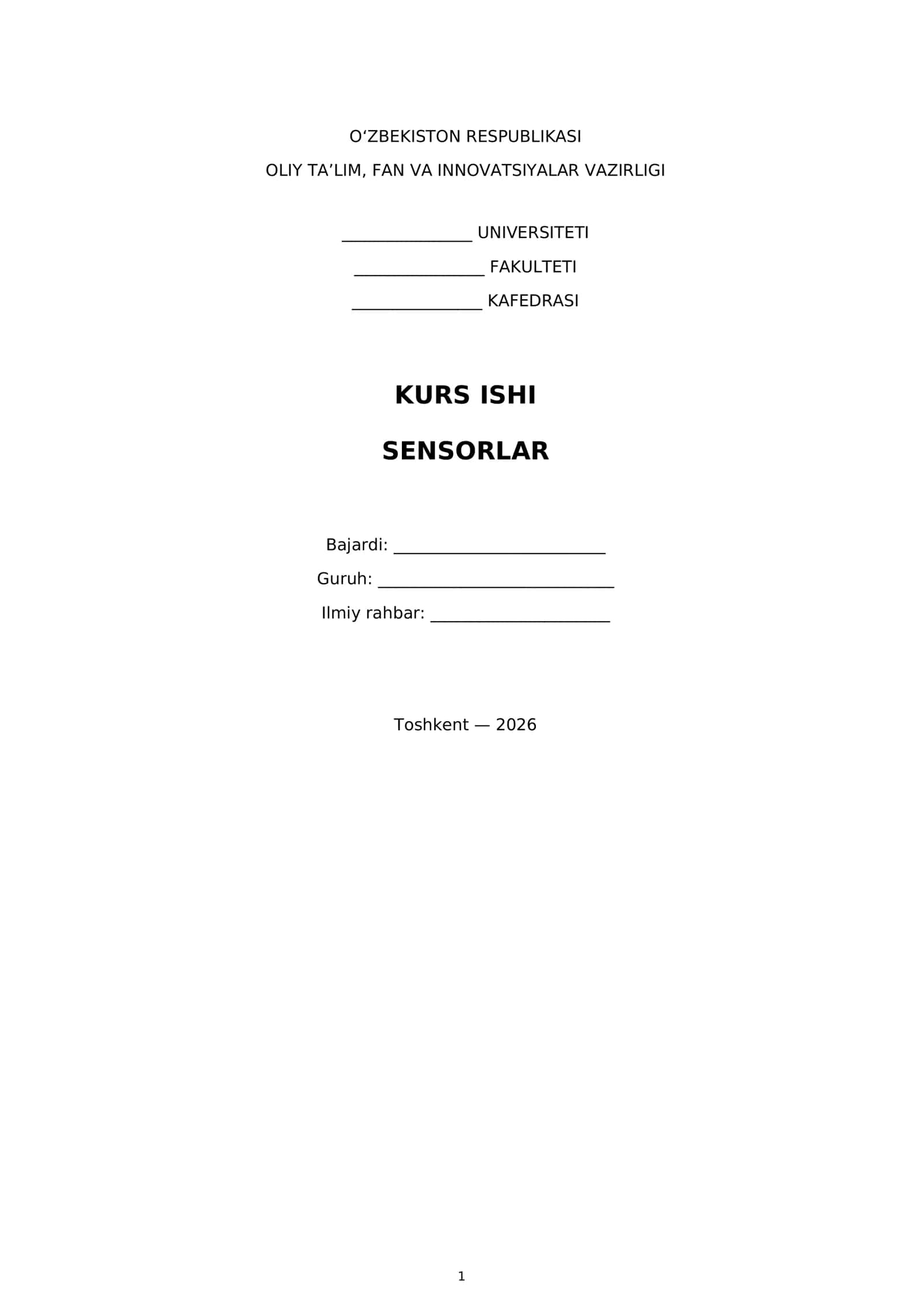 SENSORLAR 1