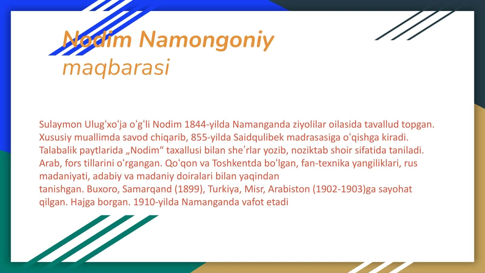 Nodim Namongoniy 1