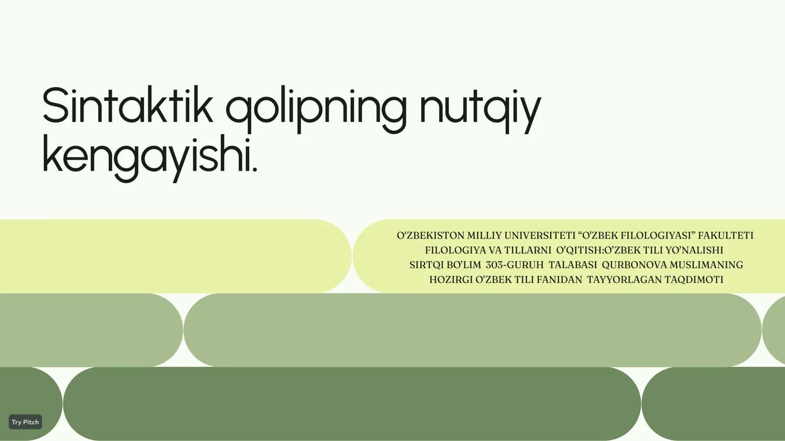 Sintaktik qolipning nutqiy kengayishi 1