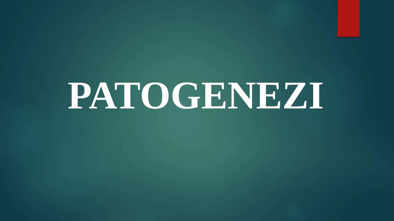 PATOGENEZI 1