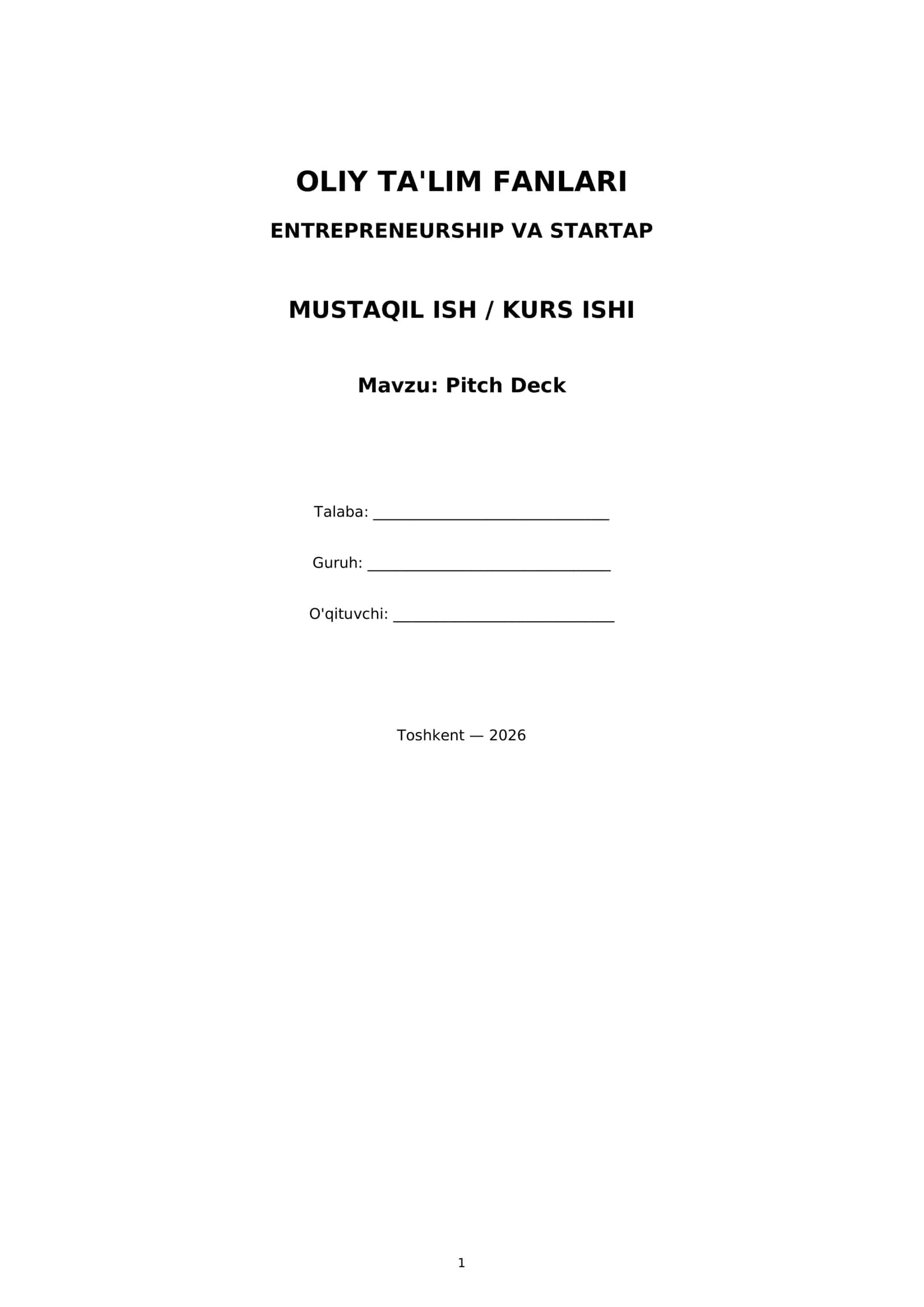 Pitch Deck 1
