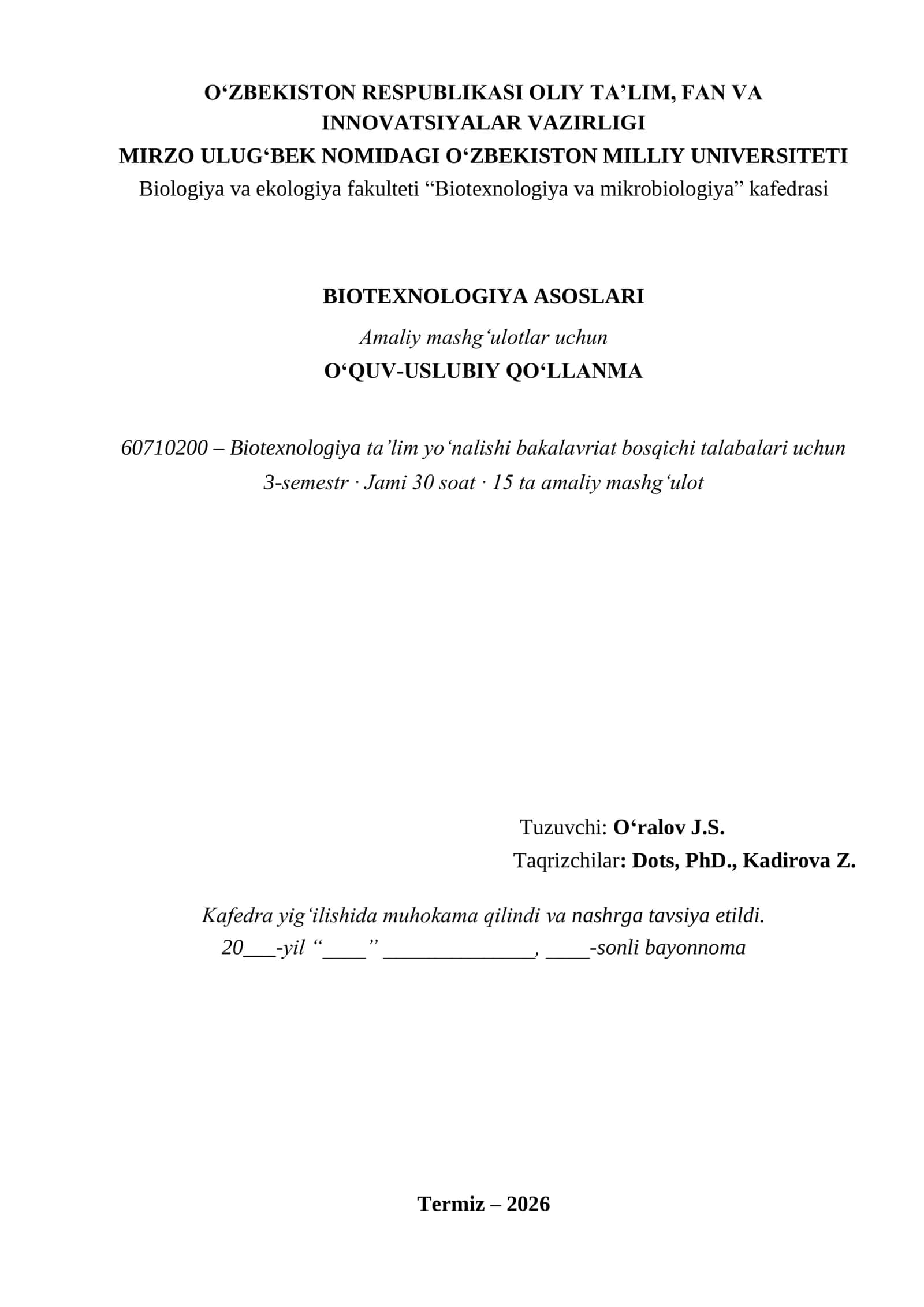 Biotexnologiya kitob 1