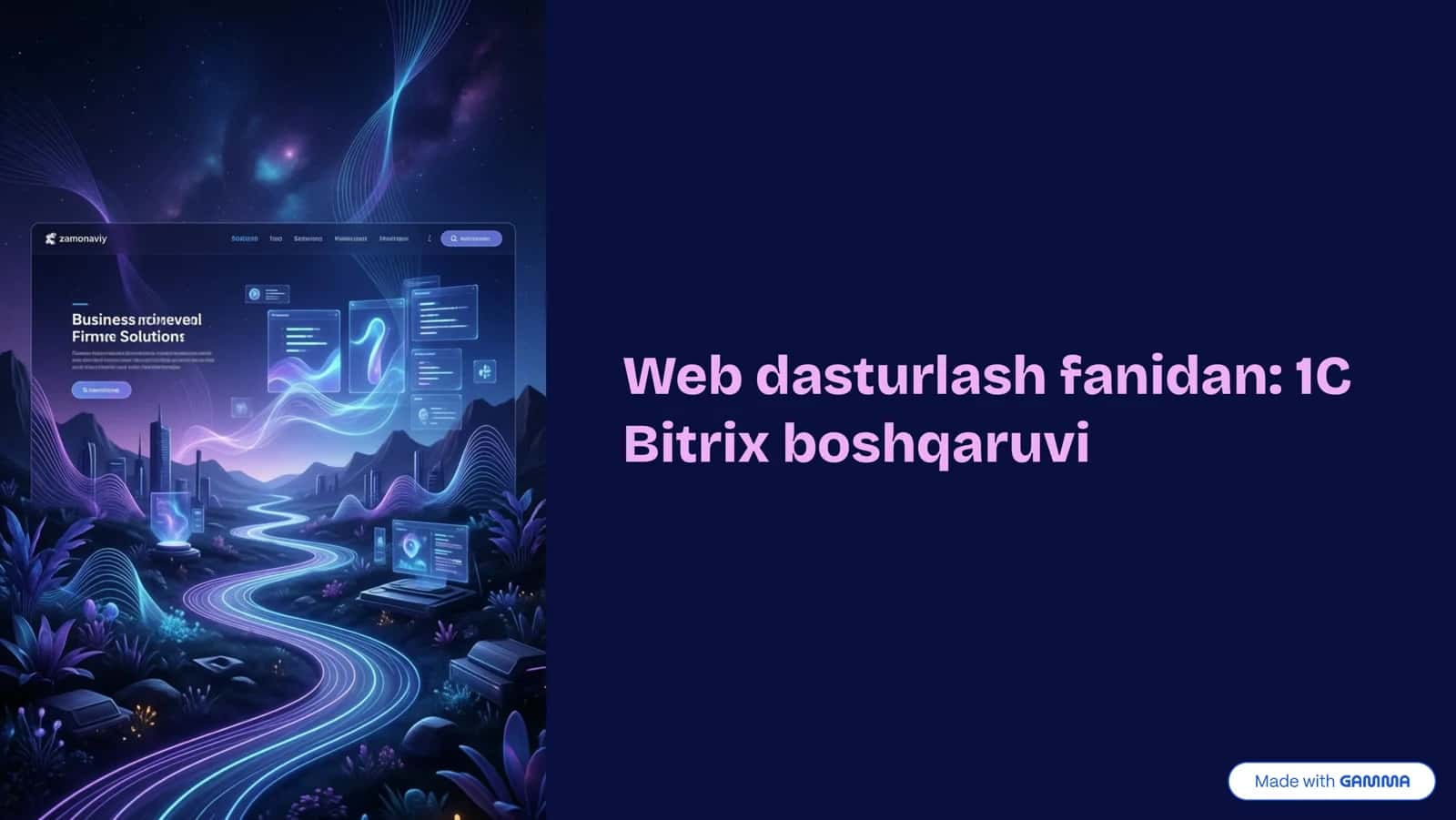 1C Bitrix boshqaruvi 1