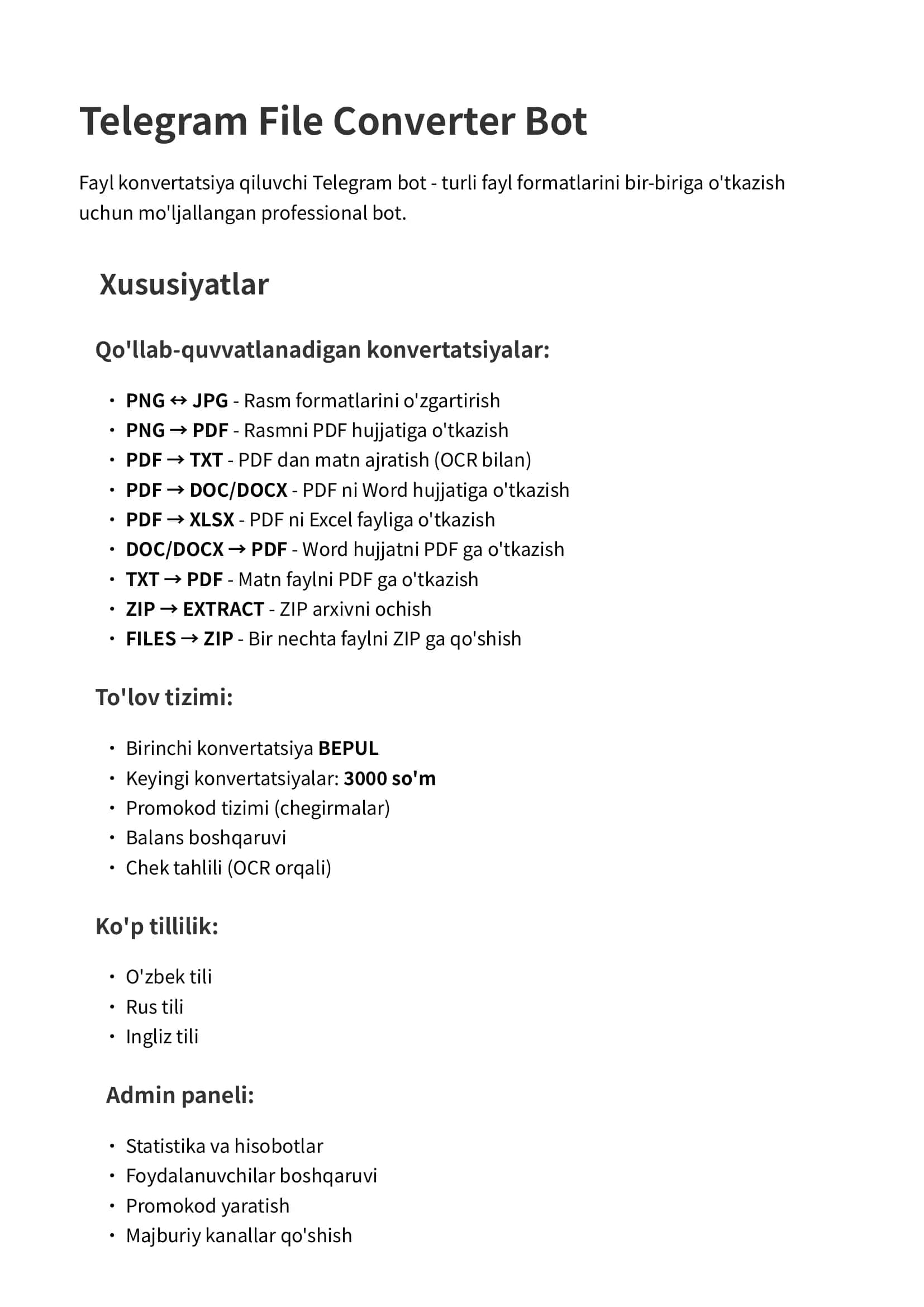 Telegram File Converter Bot 1