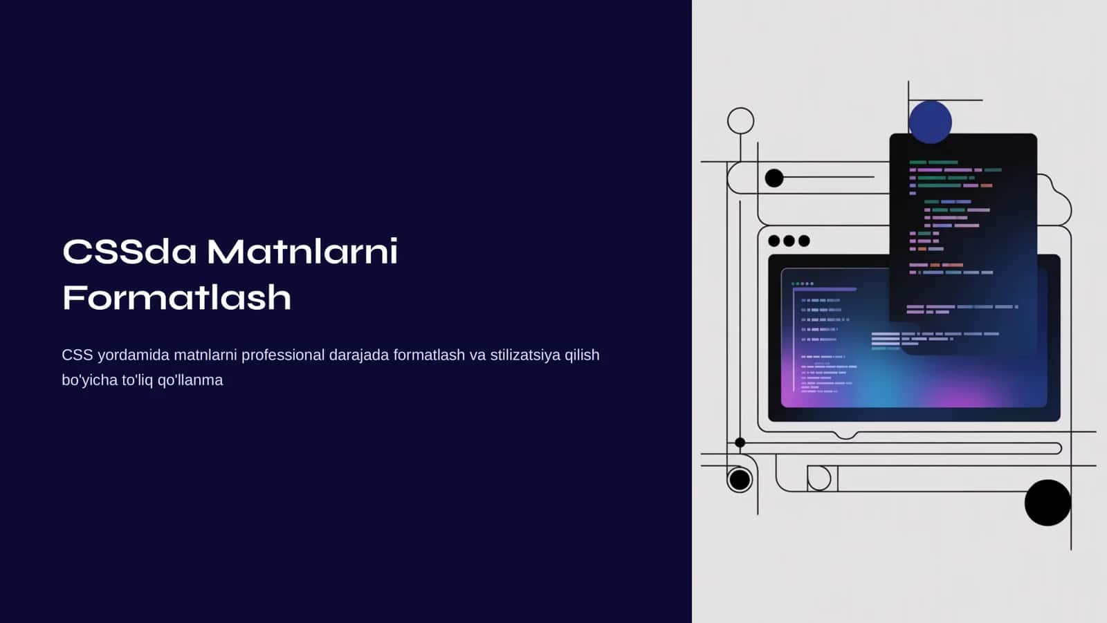 CSSda Matnlarni Formatlash 1