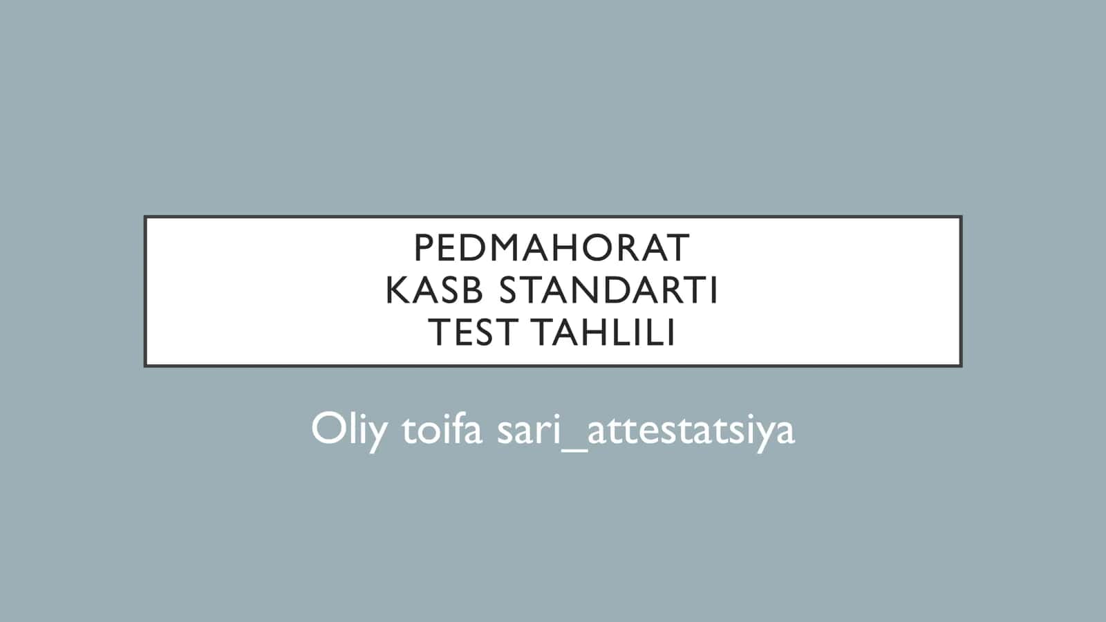 PEDMAHORAT 1