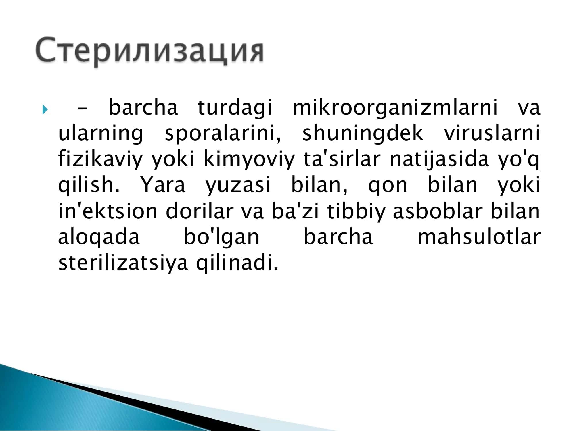 Sterilizatsiya mahsulotlari 1