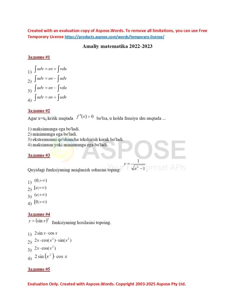 Amaliy matematika 2022-2023 1