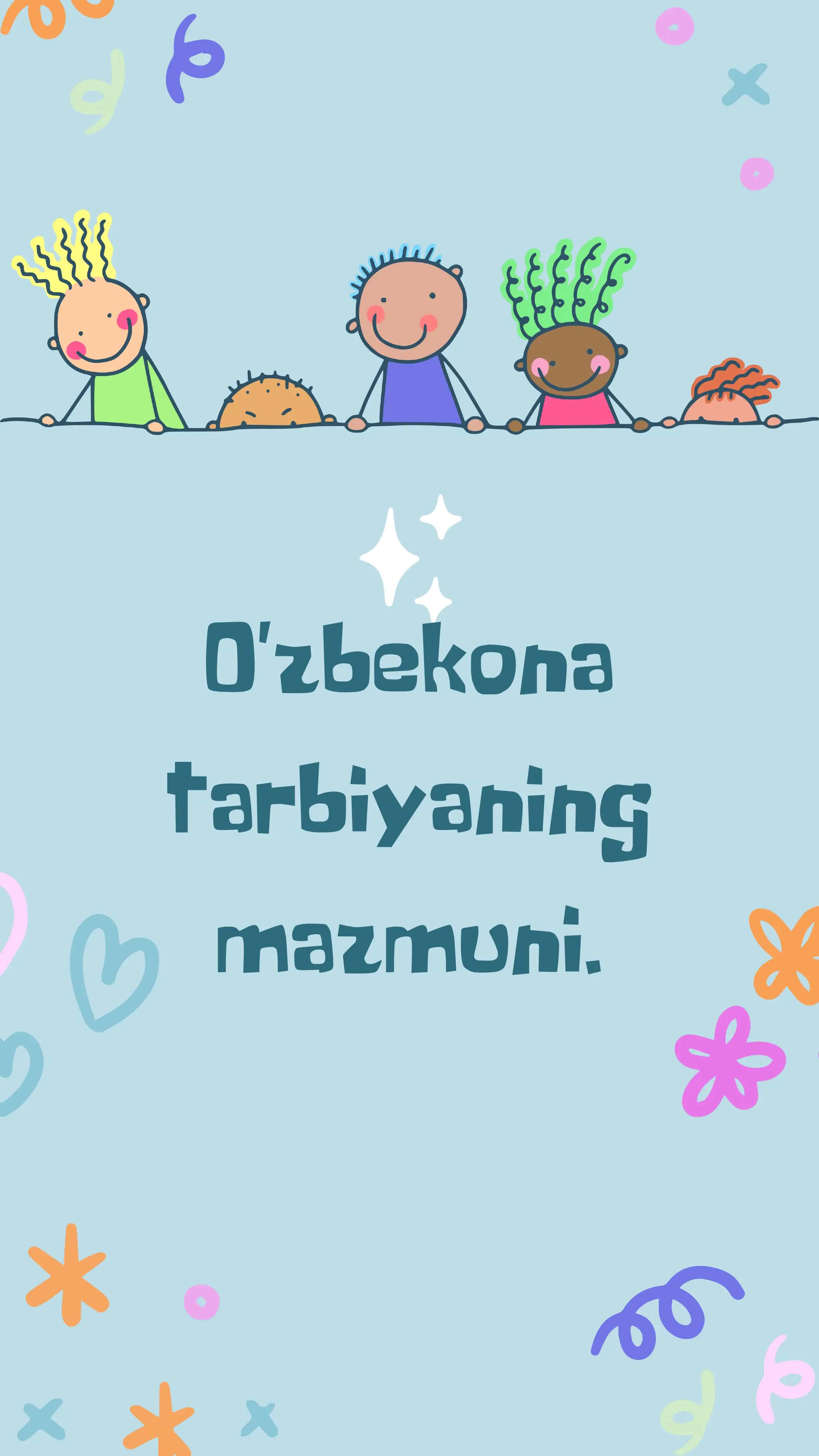 O'zbekona tarbiya 1