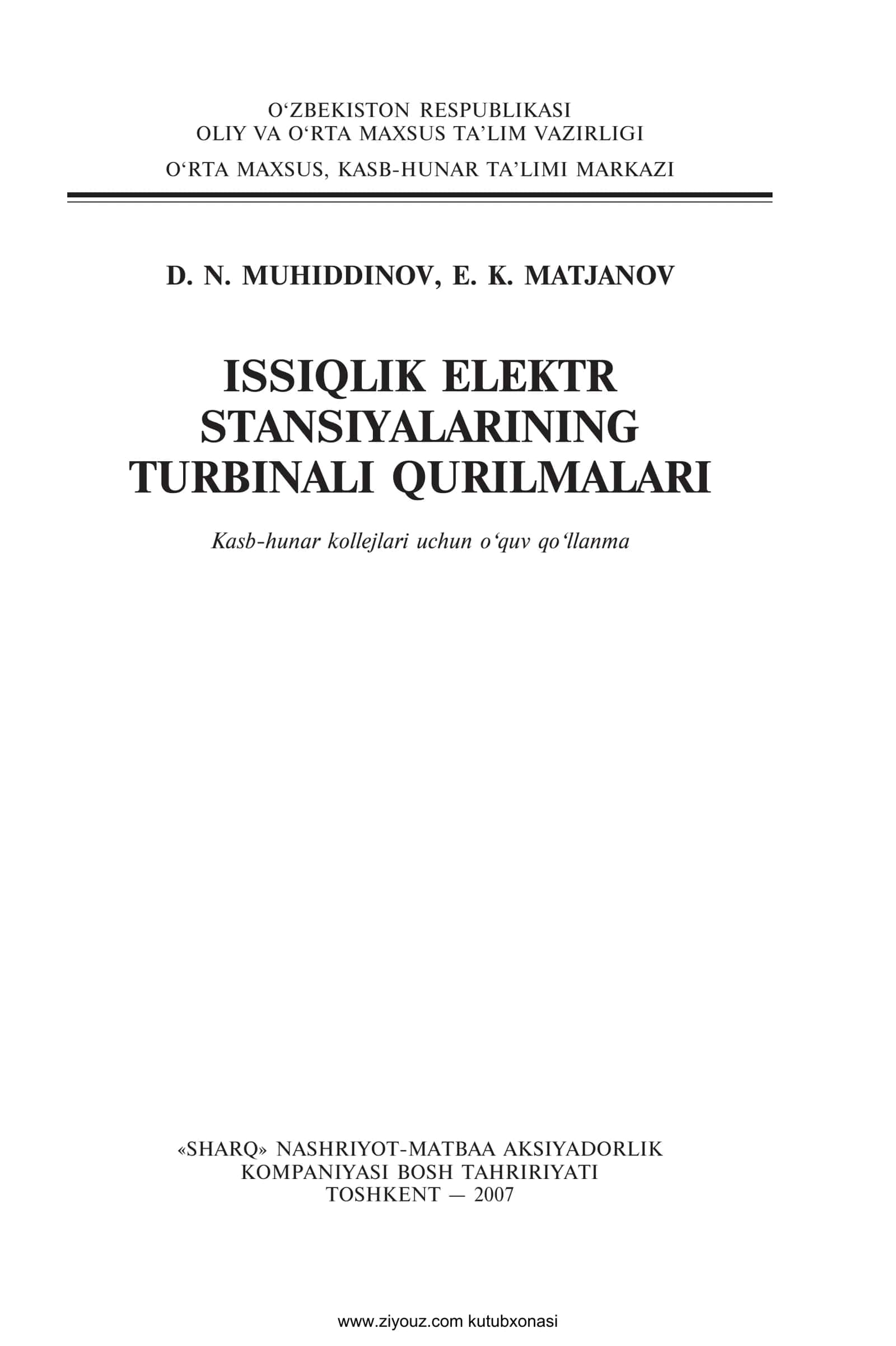 Amaliy ishlar/Ingliz tili 1