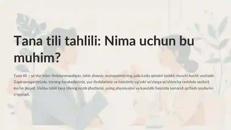 Tana Tili Tahlili