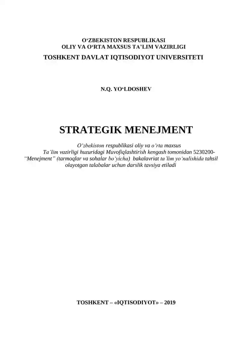 Strategik Menejment