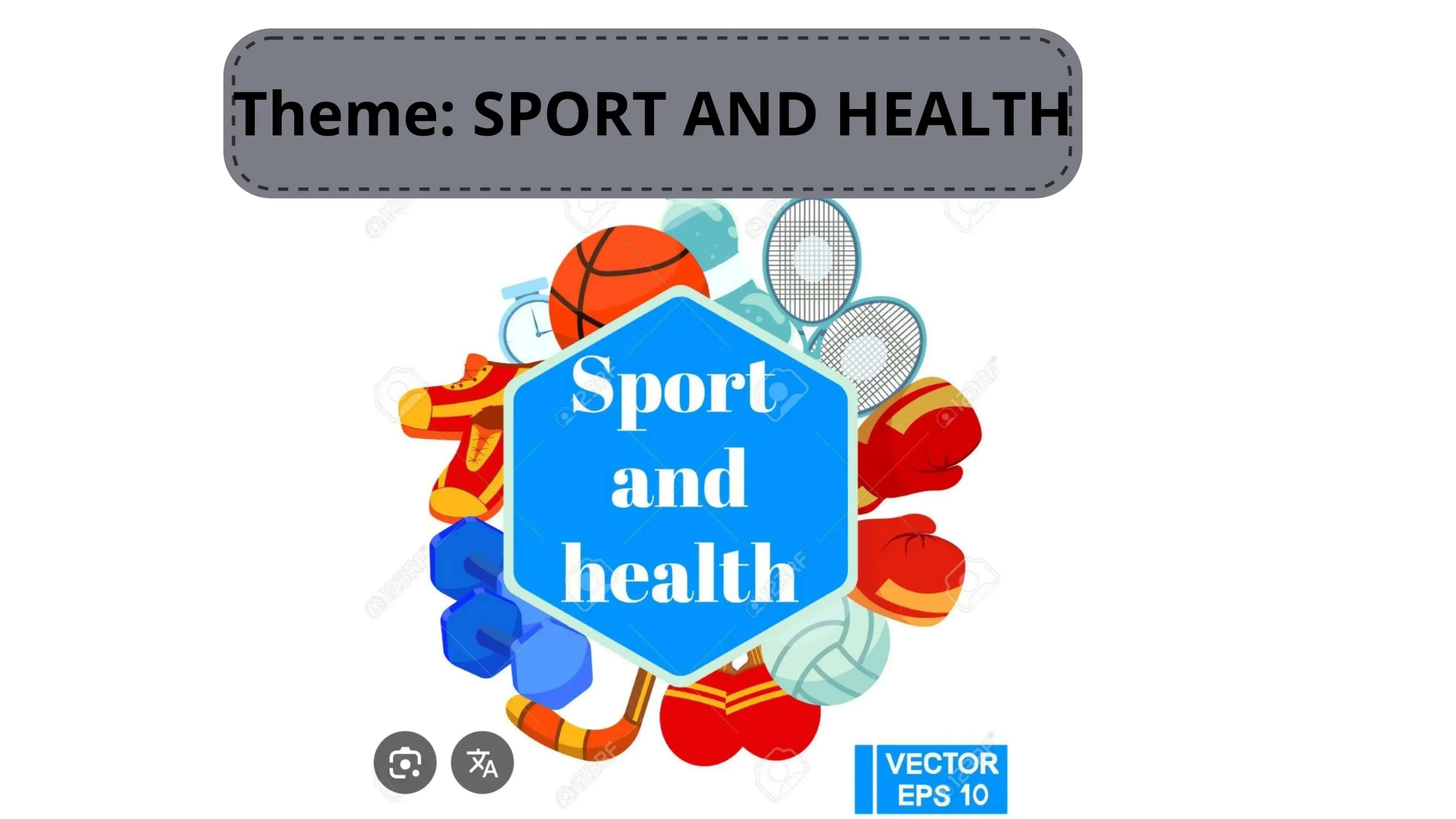 SPORT AND HEALTH 1