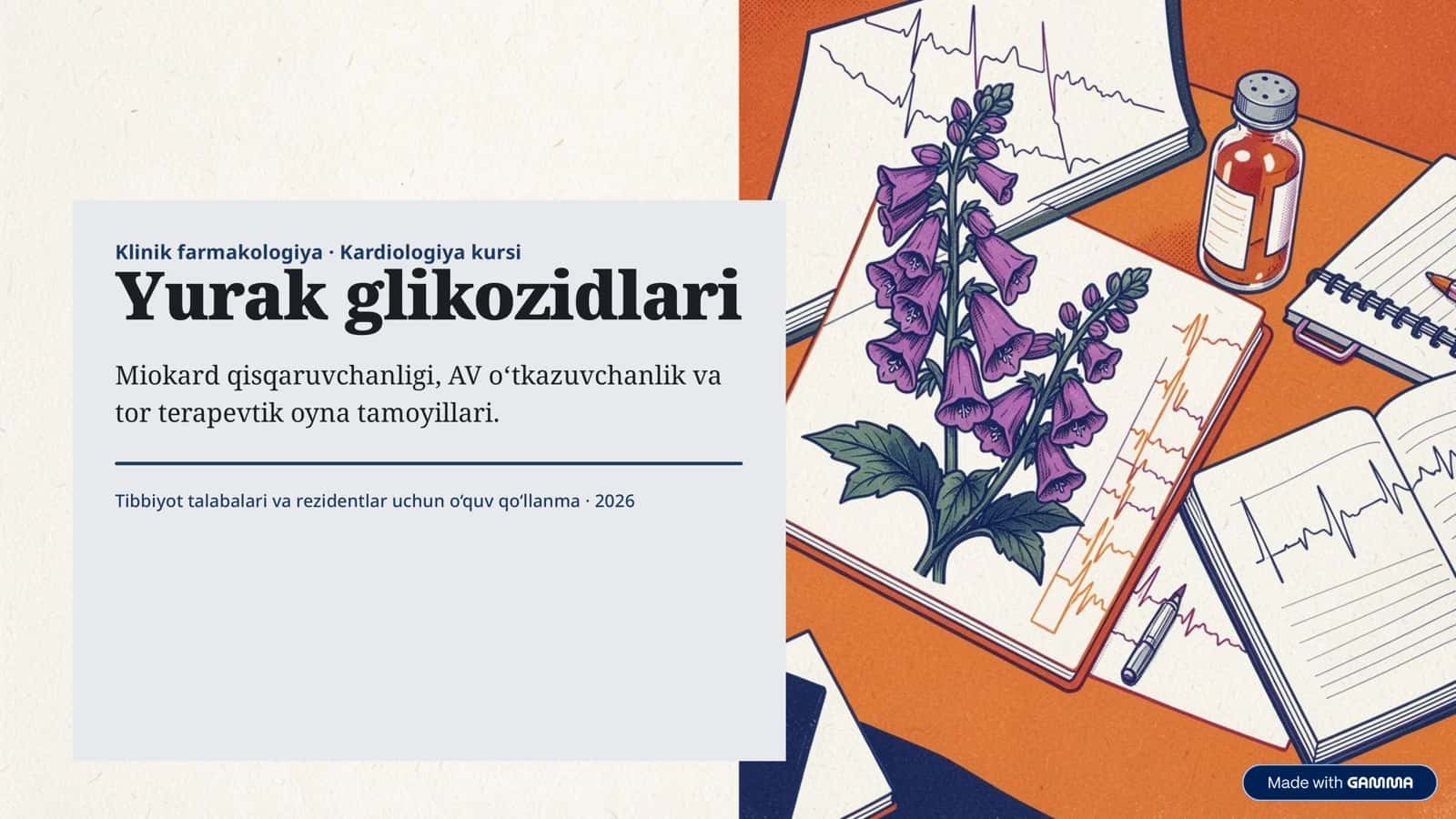 Kardiologiya kursi 1