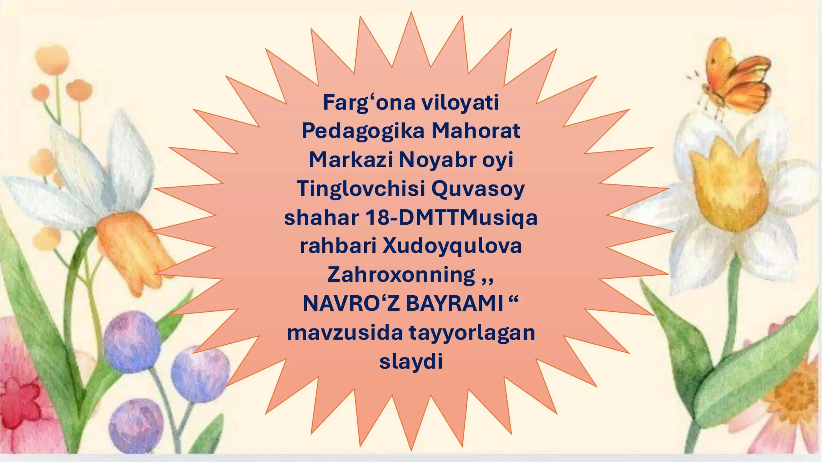 NAVROʻZ BAYRAMI 1
