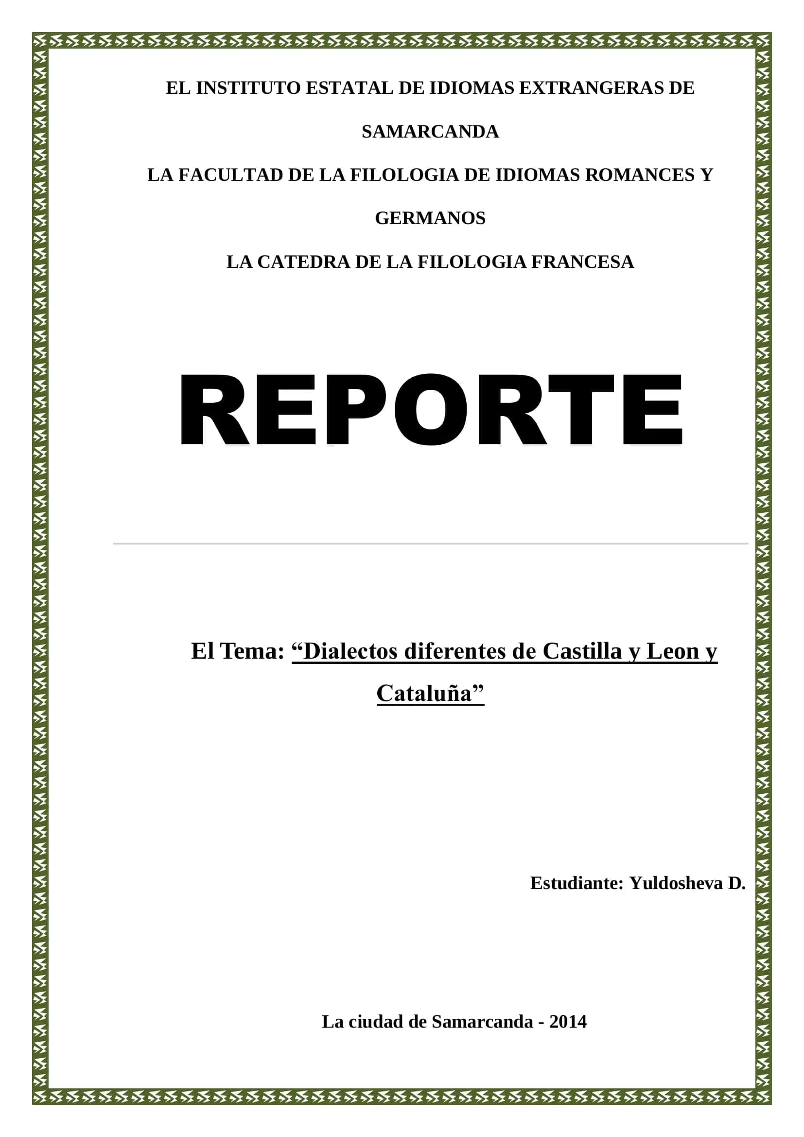 Dialectos diferentes de Castilla y Leon y Cataluña 1
