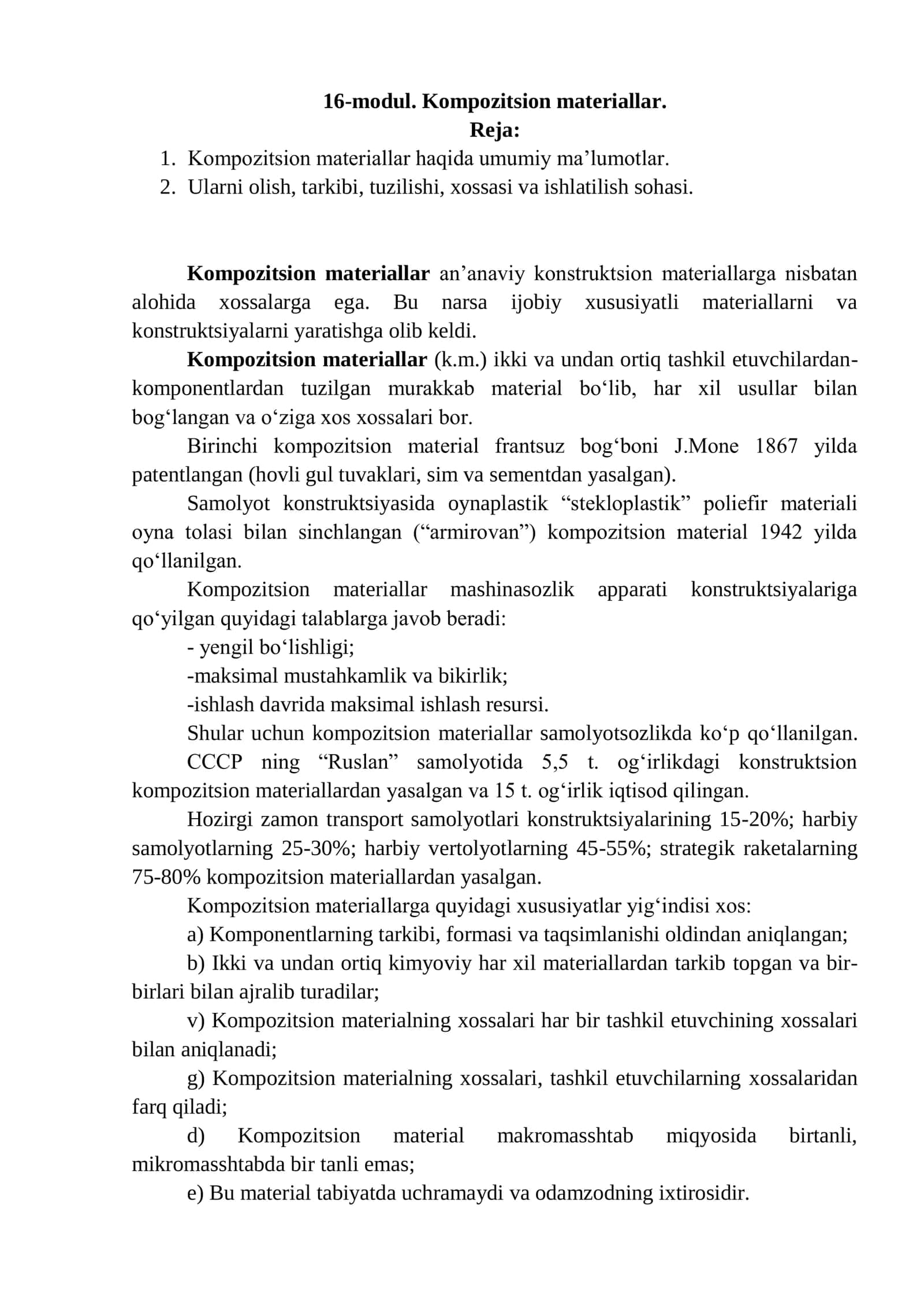 Kompozitsion materiallar 1