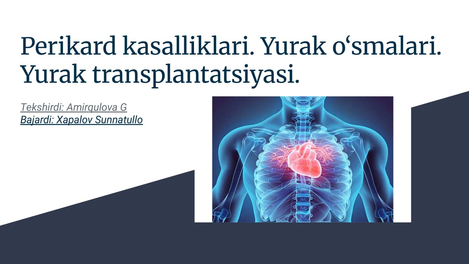 Perikard kasalliklari 1