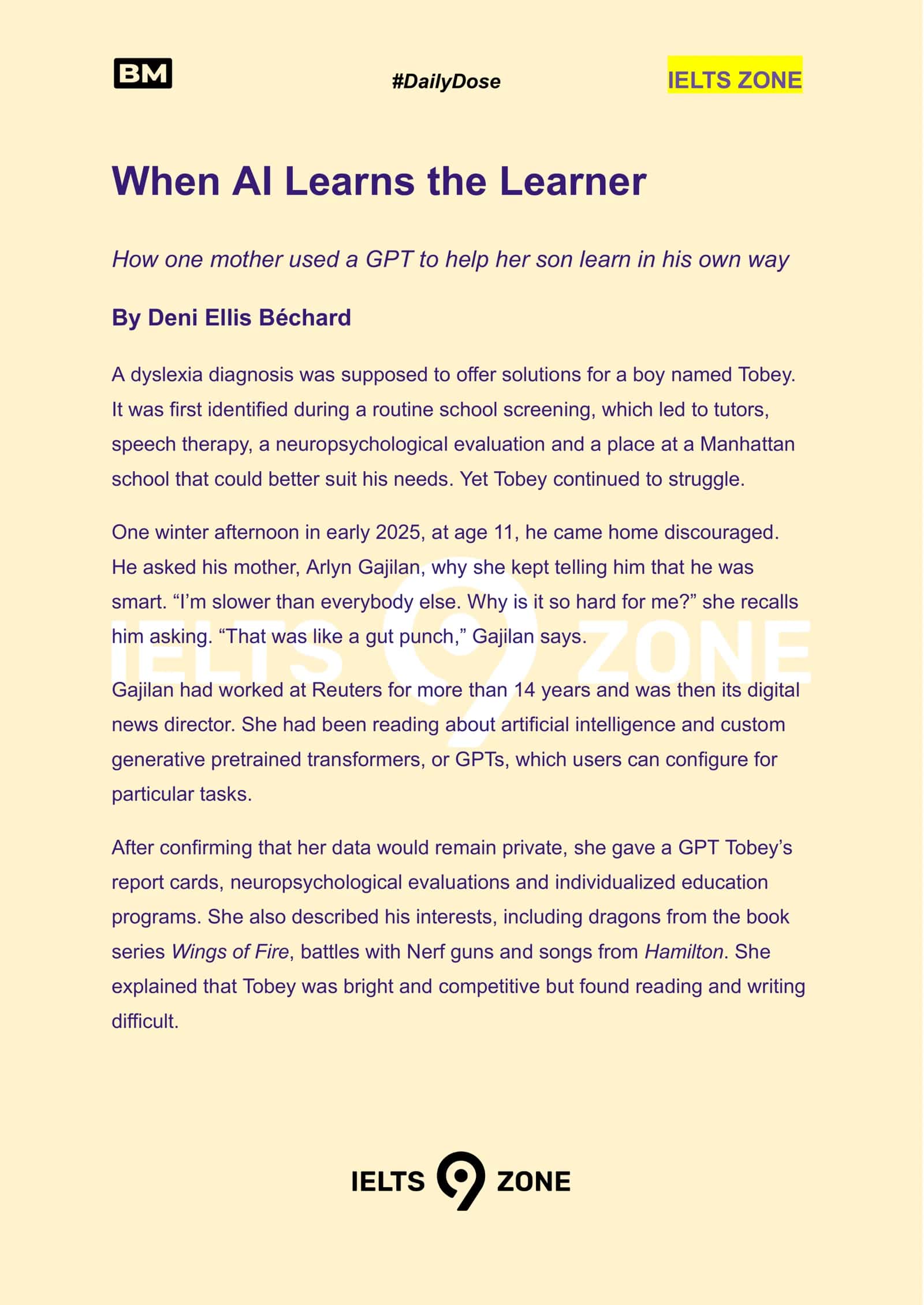 IELTS ZONE 1
