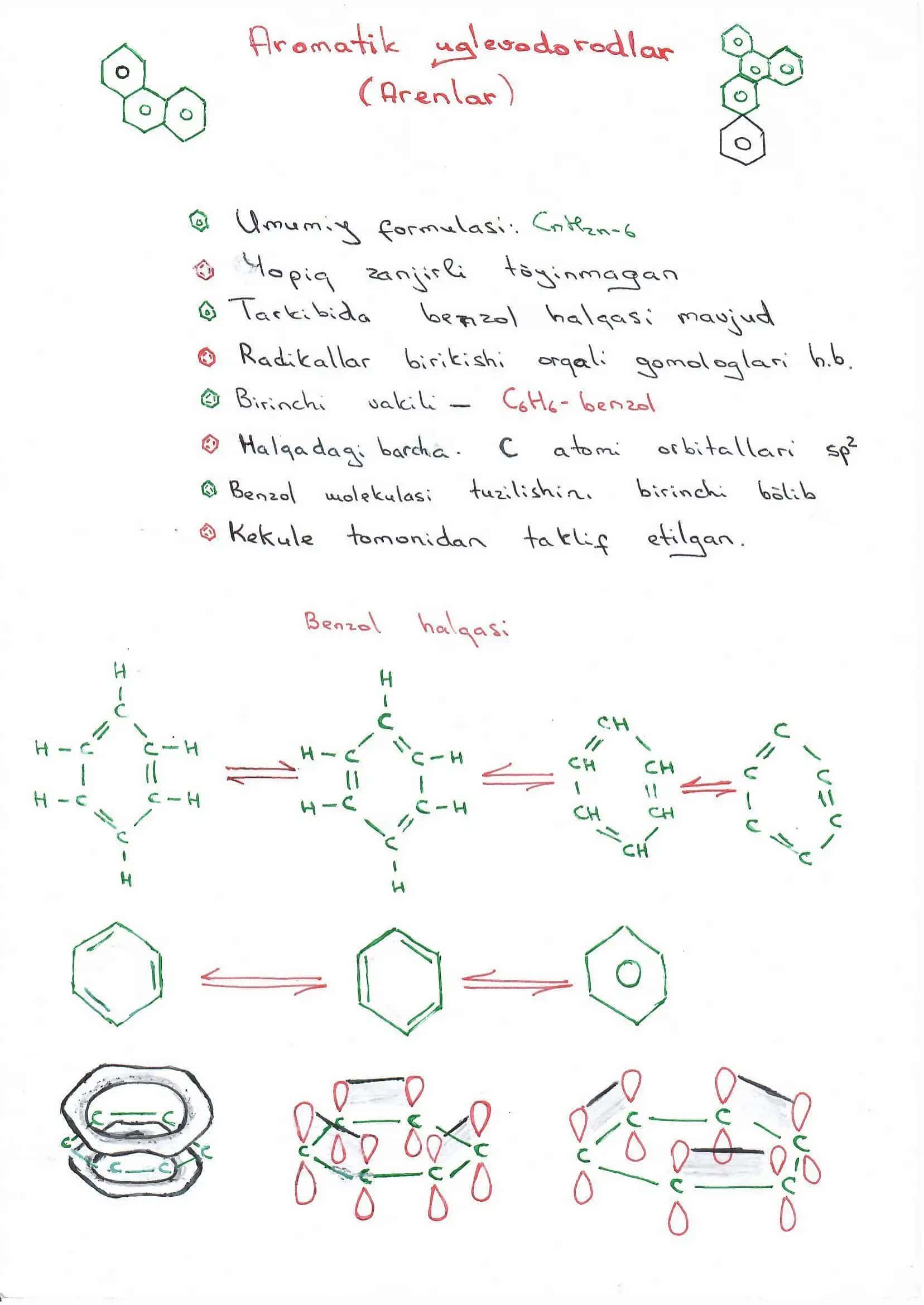 Aromatik uglevodorodlar. 1
