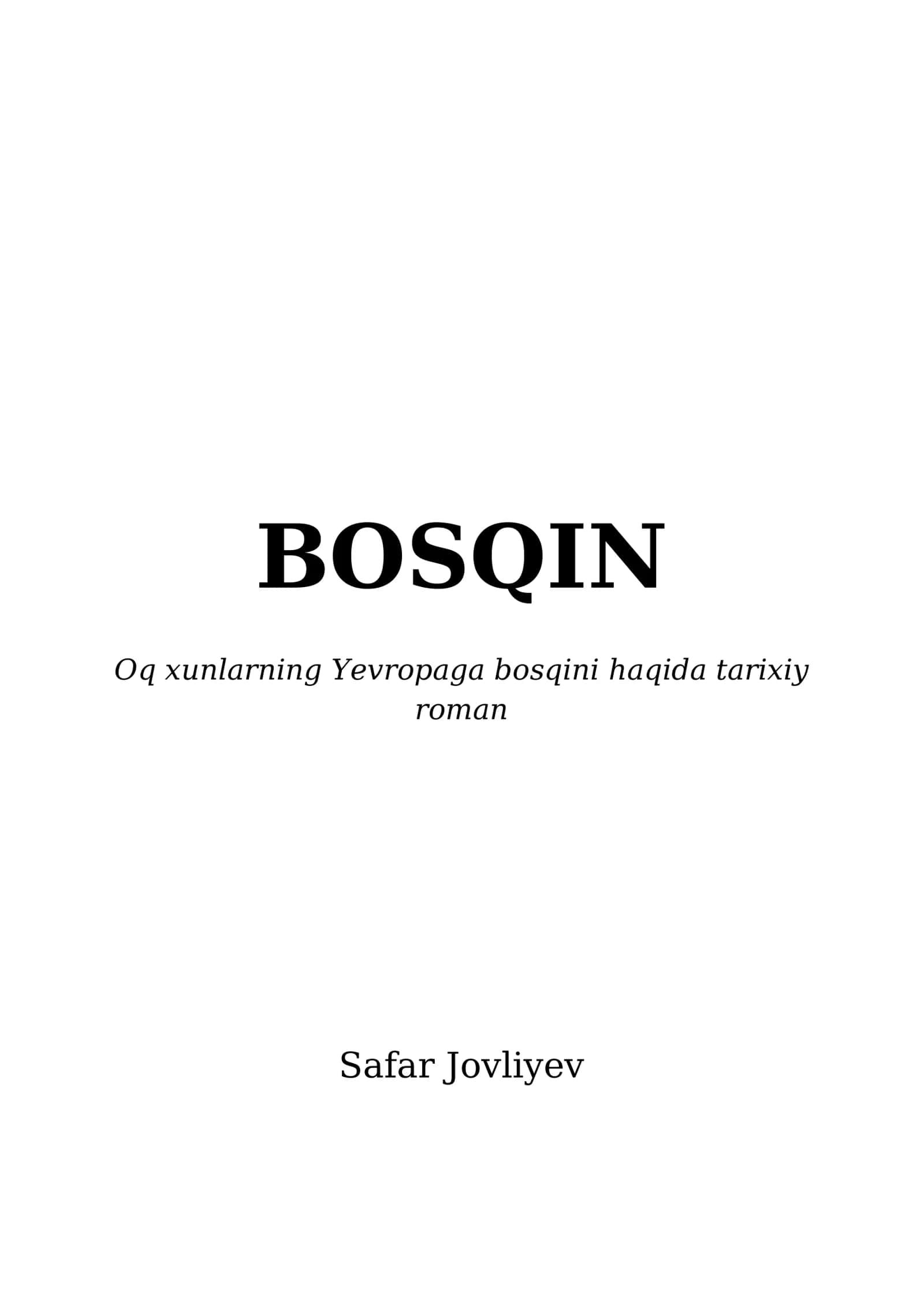 BOSQIN 1