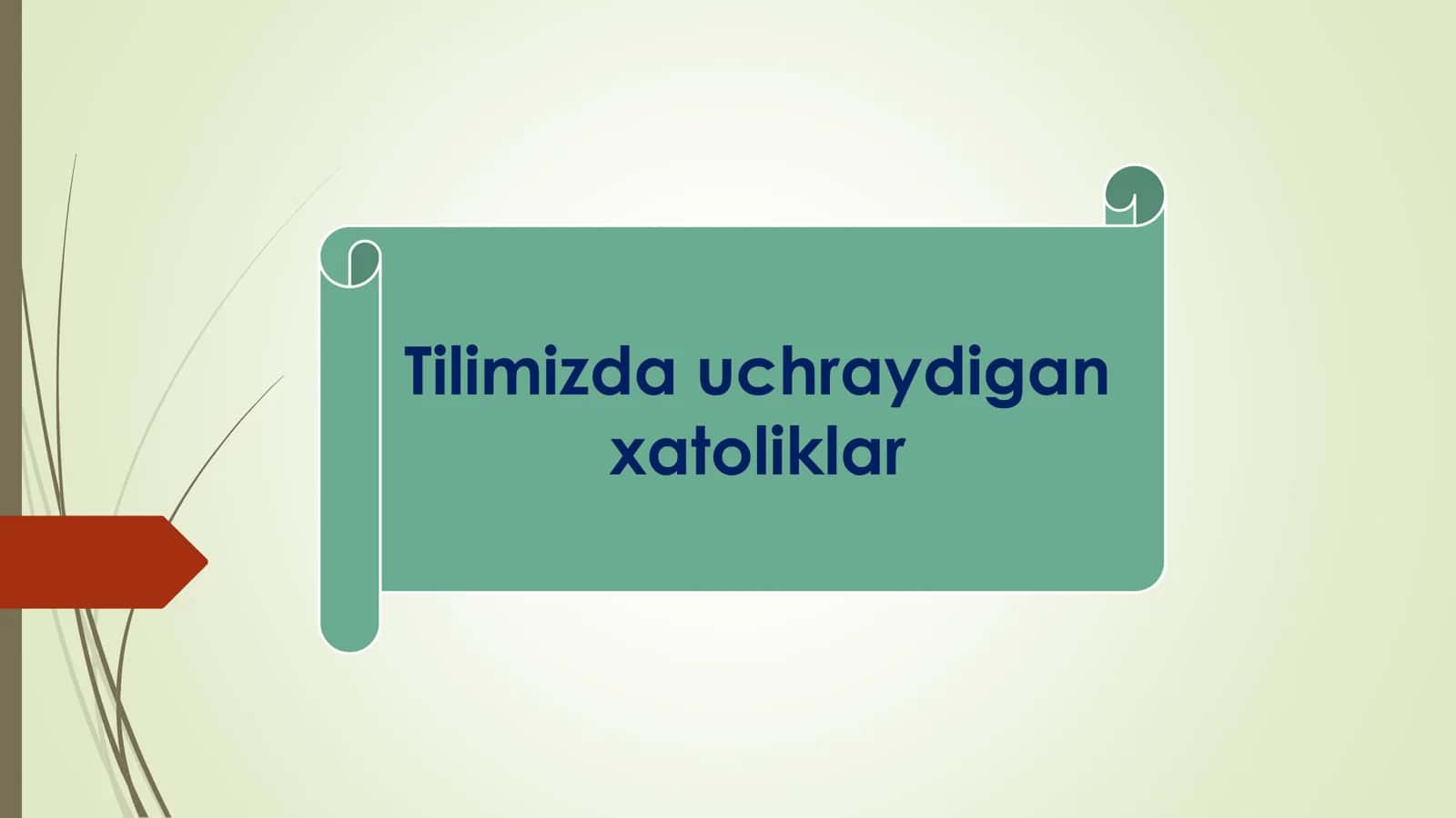 Essedagi xatolik turlari 1