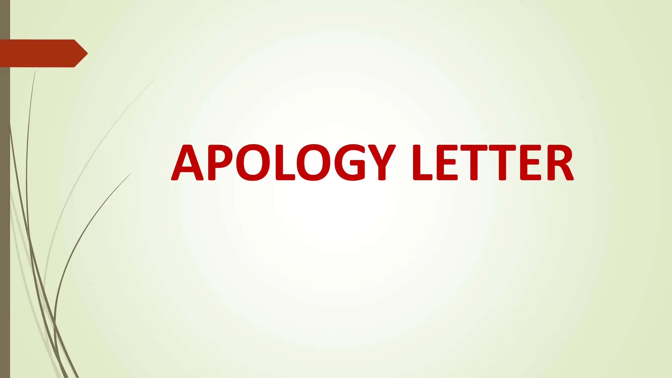 apology letter 1