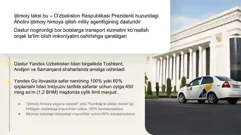 Yandex Go ilovasi