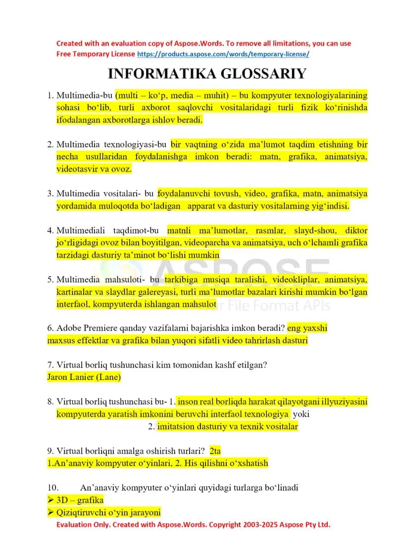 Informatika glossariy 1