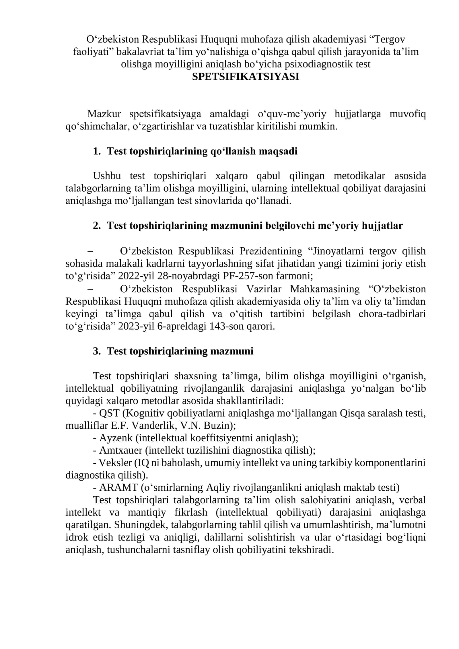 Psixodiagnostik Test 1