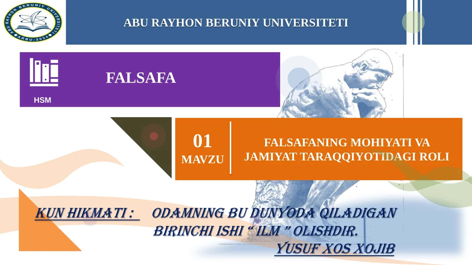 falsafa 1