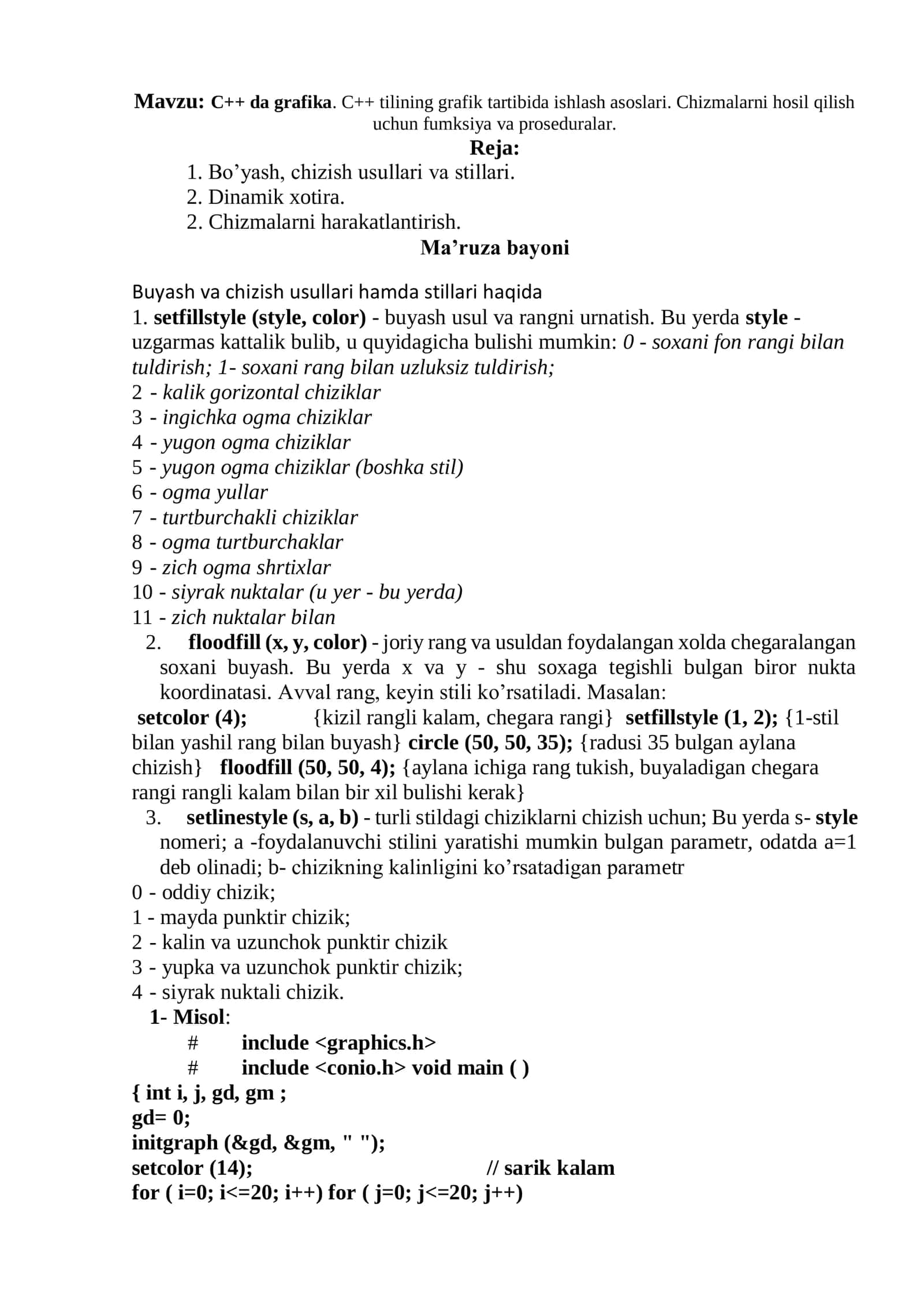 C++ da grafika 1