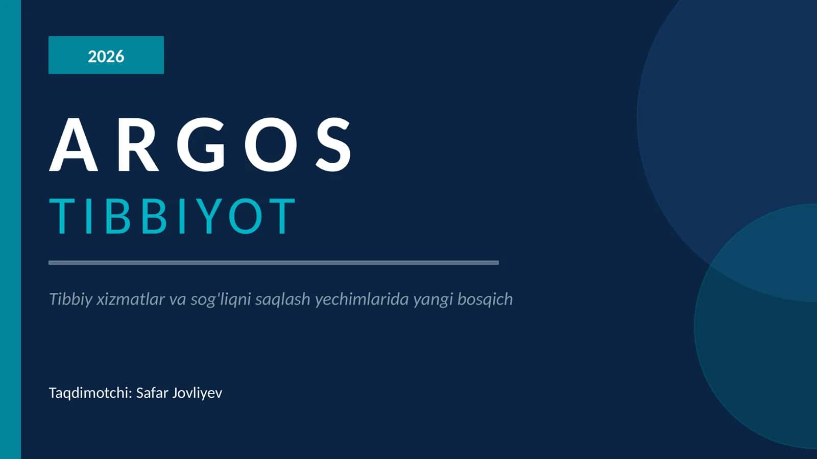 Tibbiyot 1