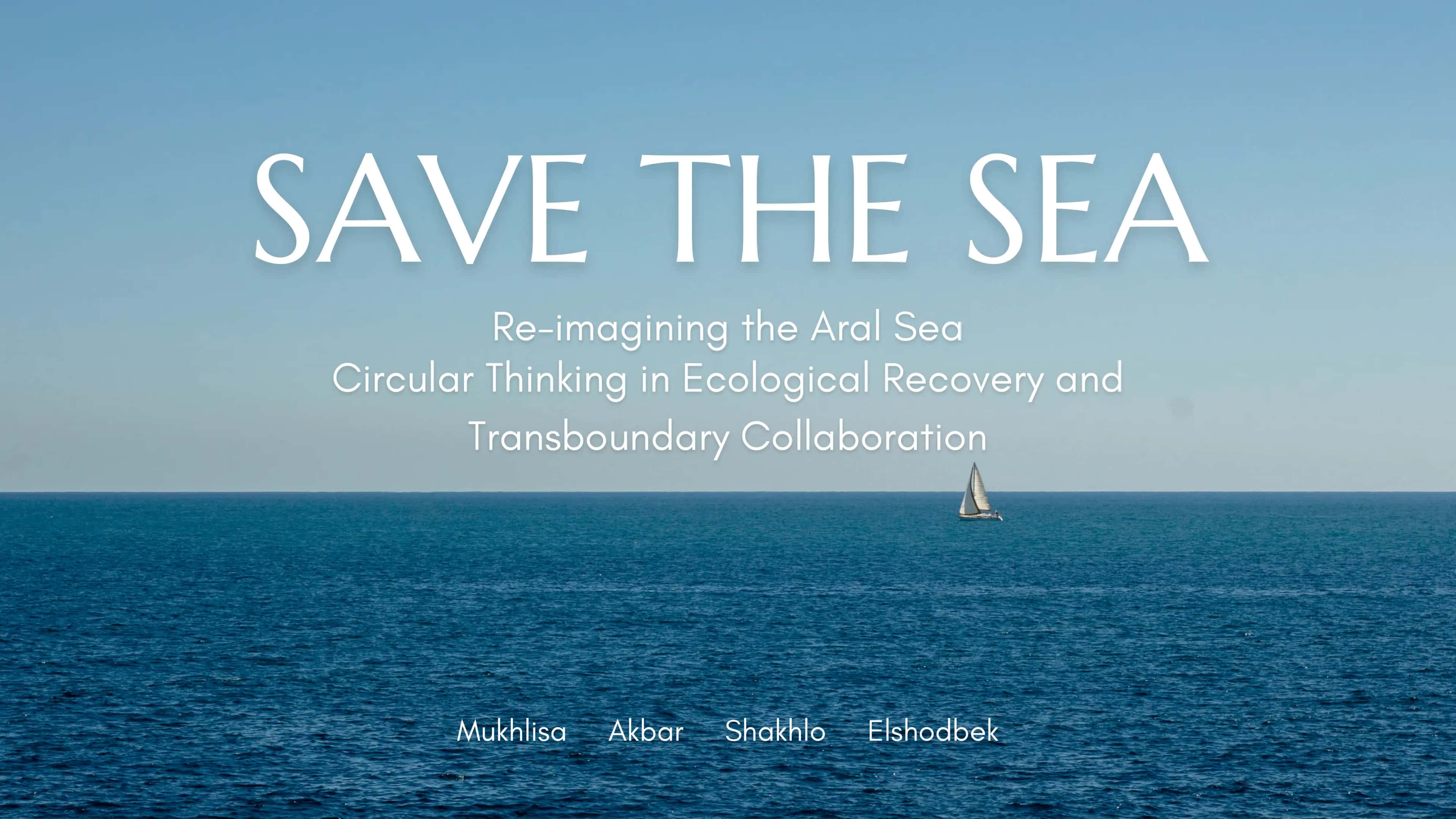Re-imagining the Aral Sea 1