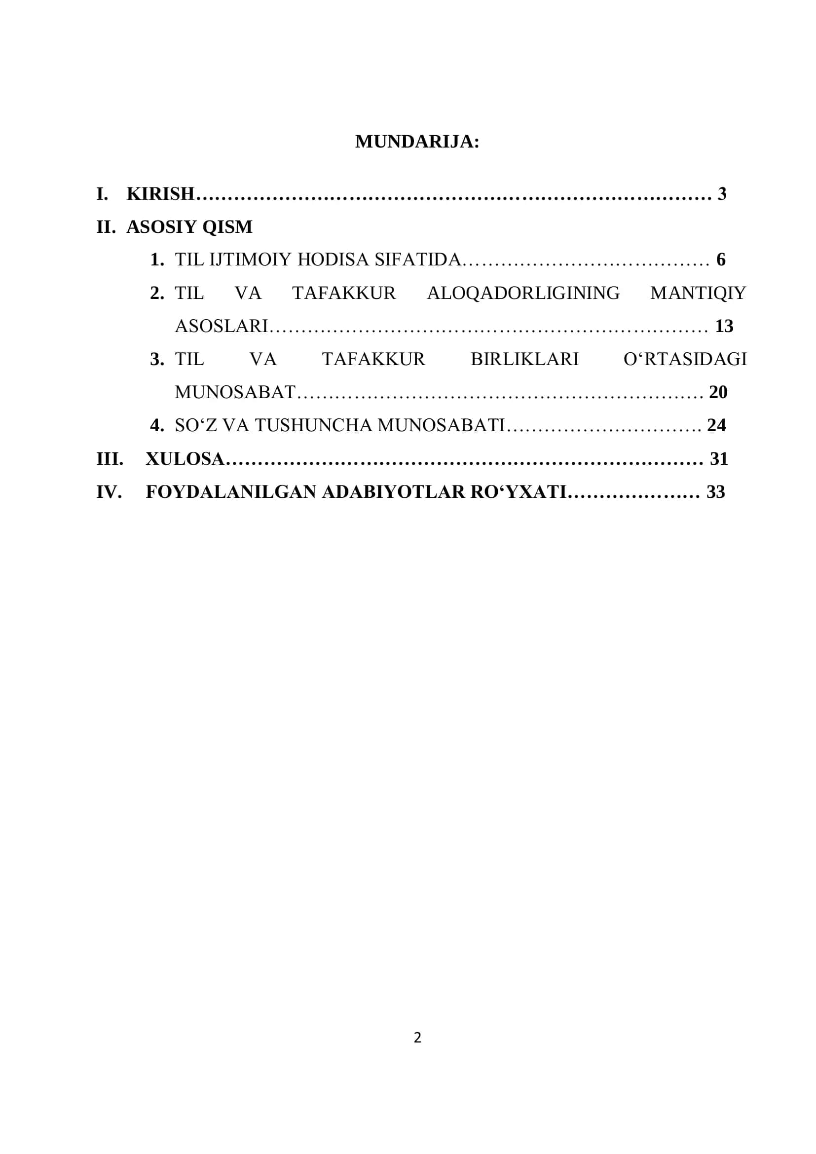 TIL VA TAFAKKUR MUNOSABATLARI 2