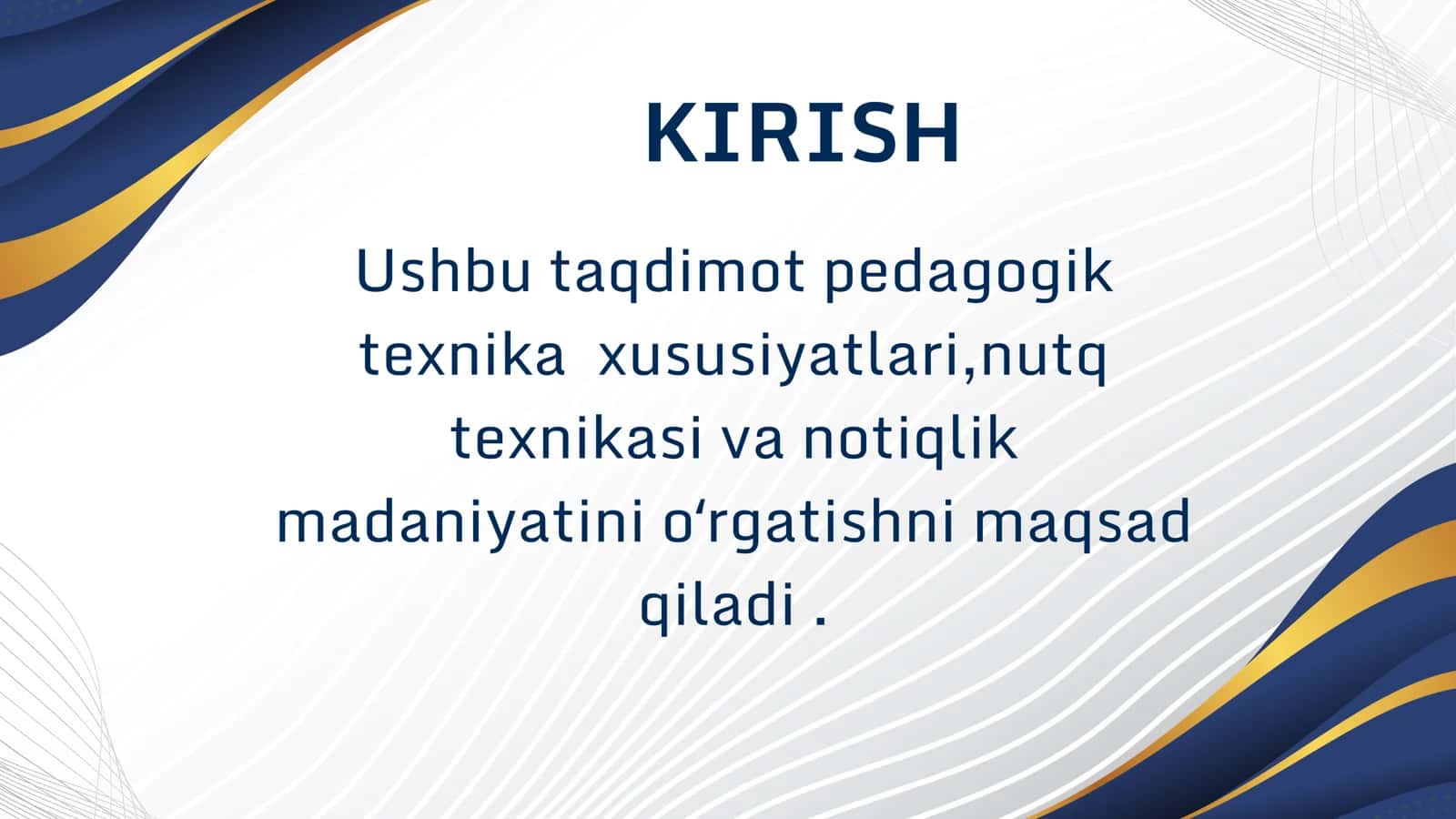 Pedagogik texnika xususiyatlari 2